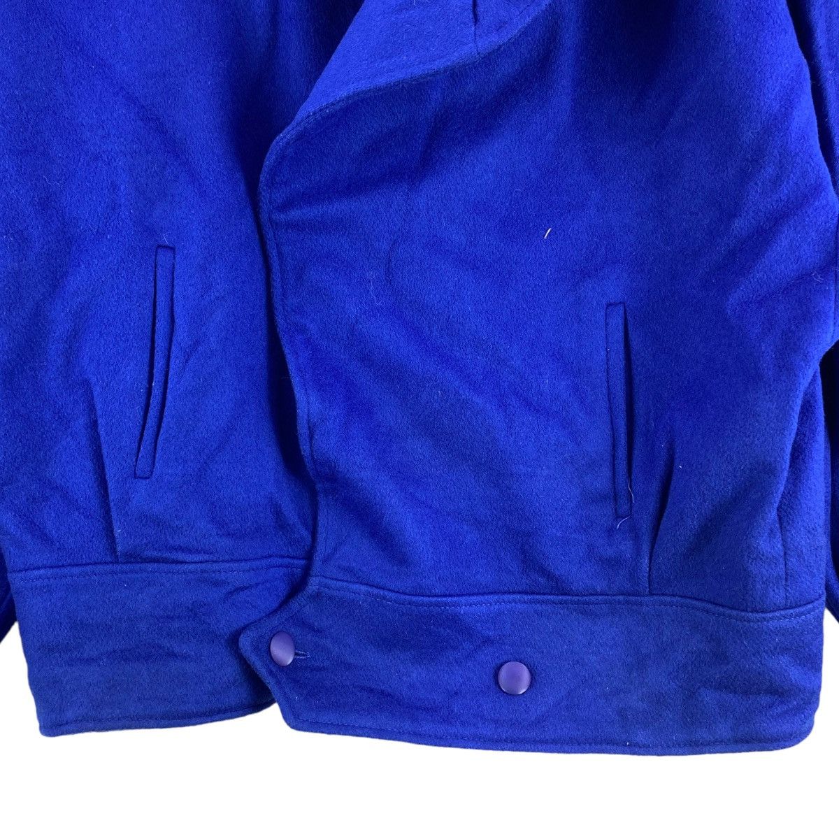 Vintage Vintage 90s POTRAIT By STEVENS USA Blue Wool Coat Size US XXL / EU 58 / 5 - 3 Thumbnail