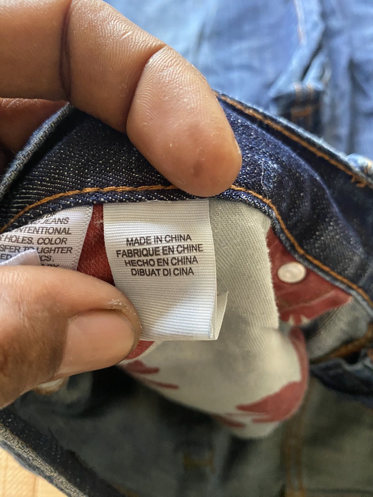 If Six Was Nine × Lucky Brand × Vintage Vintage lucky brand straight cut denim Size US 36 / EU 52 - 11 Thumbnail