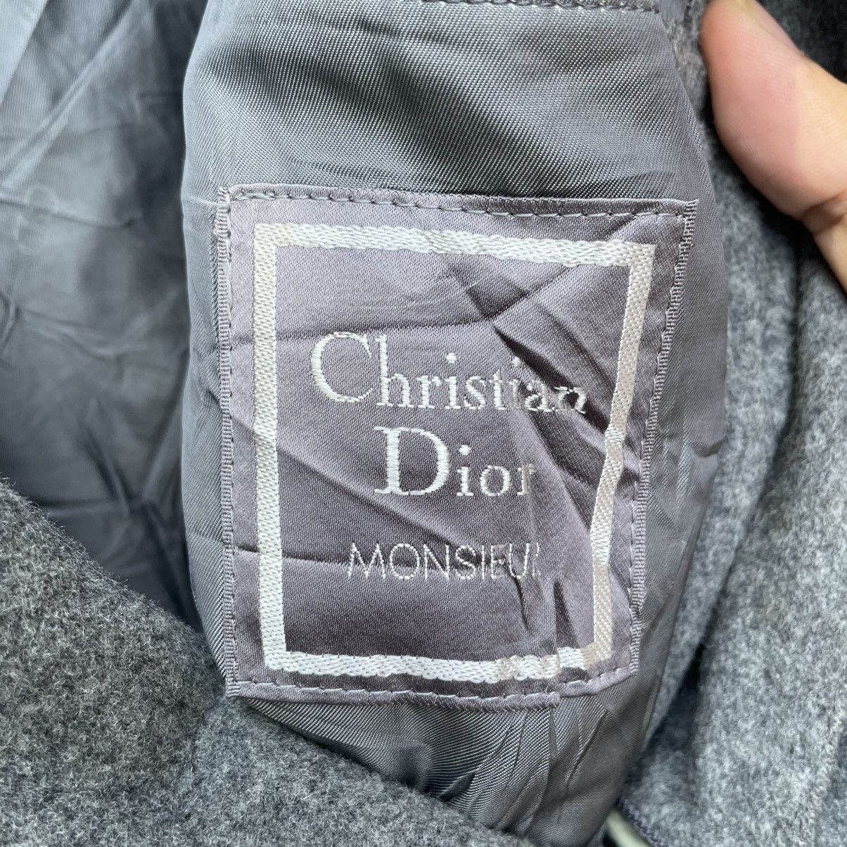 Autumn Cashmere × Christian Dior Monsieur × Vintage Vintage Christian Dior Monsieur Wool Long Coat Jacket Size US M / EU 48-50 / 2 - 7 Thumbnail