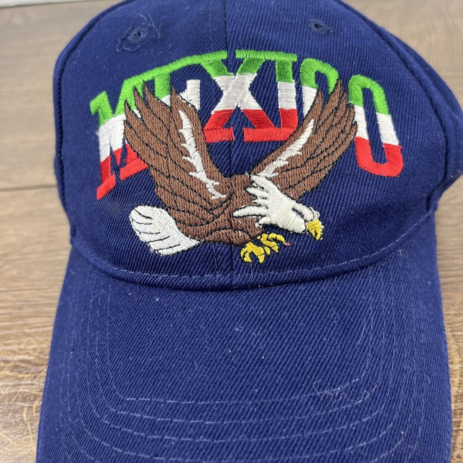 Other Mexico Hat Bald Eagle Mexico Blue Hat Adjustable Adult Size Size ONE SIZE - 6 Thumbnail