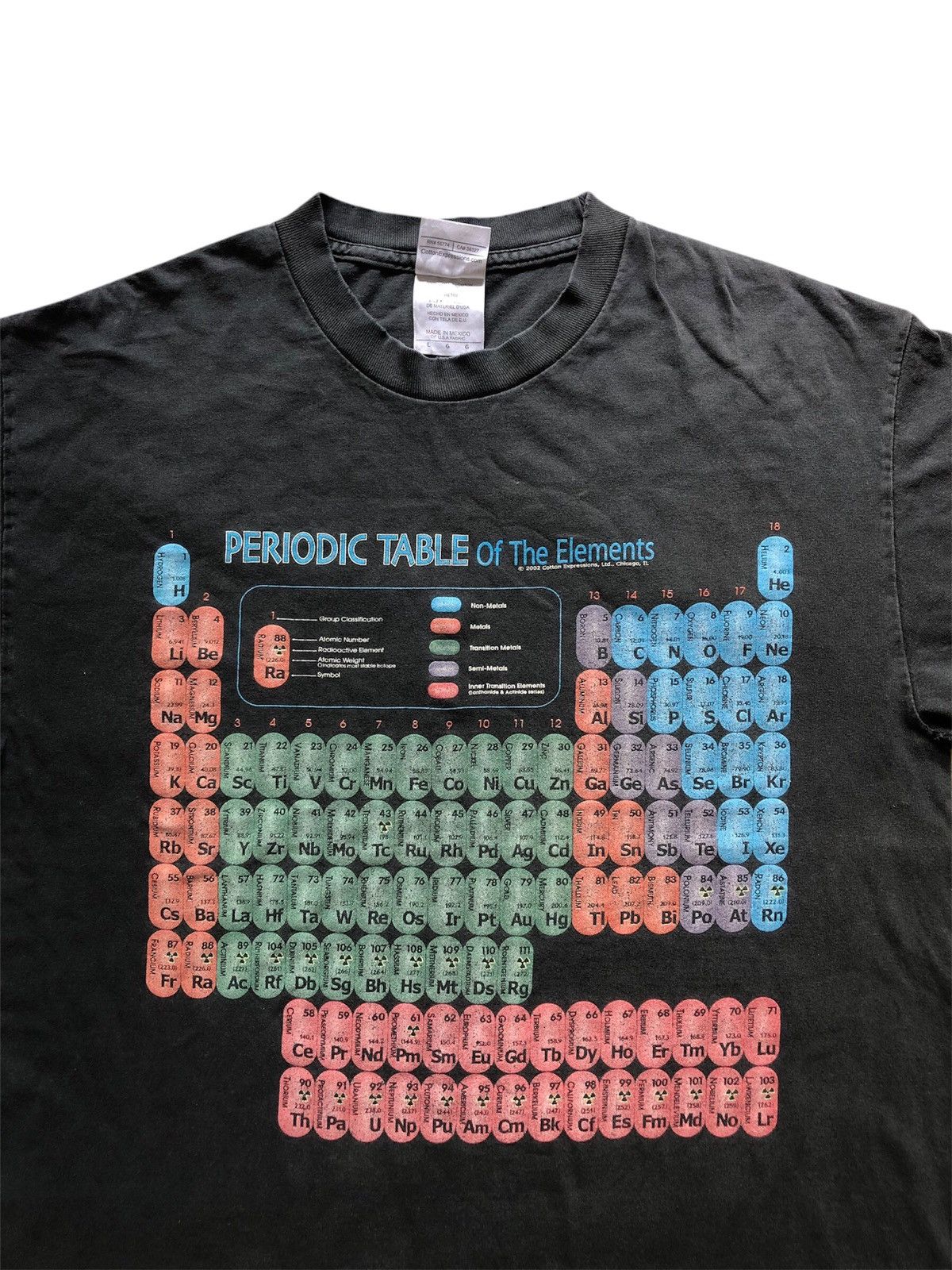Band Tees Vintage Periodic Table of The Elements Tee Size US L / EU 52-54 / 3 - 4 Thumbnail