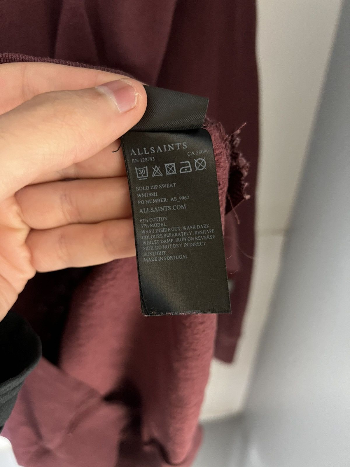 Allsaints VINTAGE ALLSAINTS SOLO ZIP DESIGNER JAPAN STYLE CASUAL Y2K Size US M / EU 48-50 / 2 - 6 Thumbnail