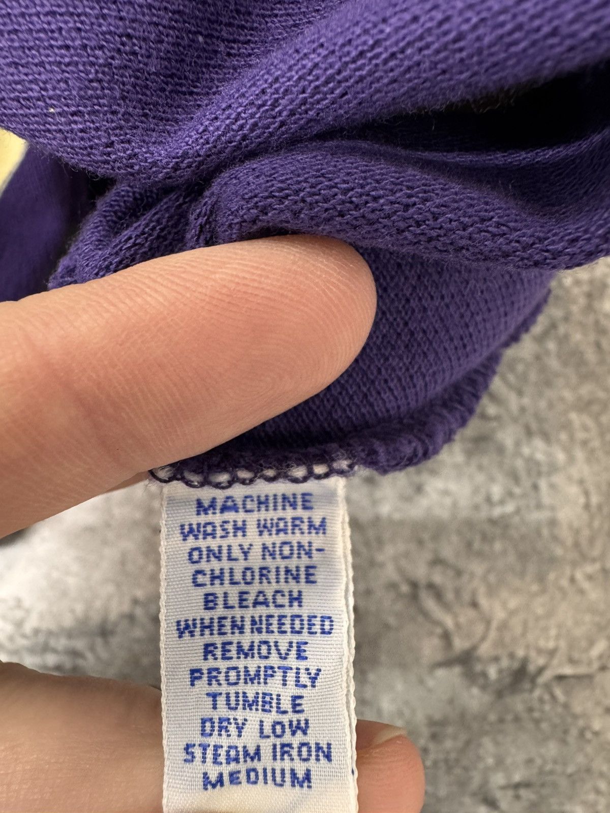 Polo Ralph Lauren Polo Ralph Lauren Men Striped Polo Shirt Purple Size M Size US M / EU 48-50 / 2 - 7 Thumbnail