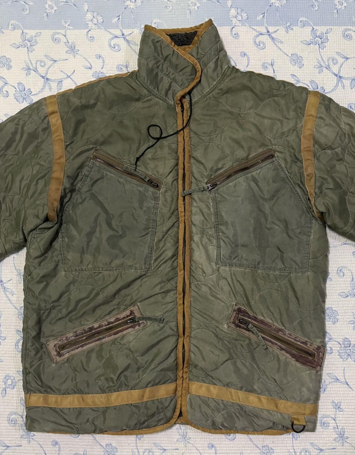 Avirex Avirex Quilted Sherpa Jacket Size US M / EU 48-50 / 2 - 4 Thumbnail