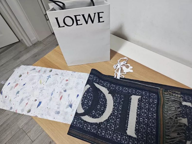 Loewe LOEWE Old floral scarf Size ONE SIZE - 7 Thumbnail
