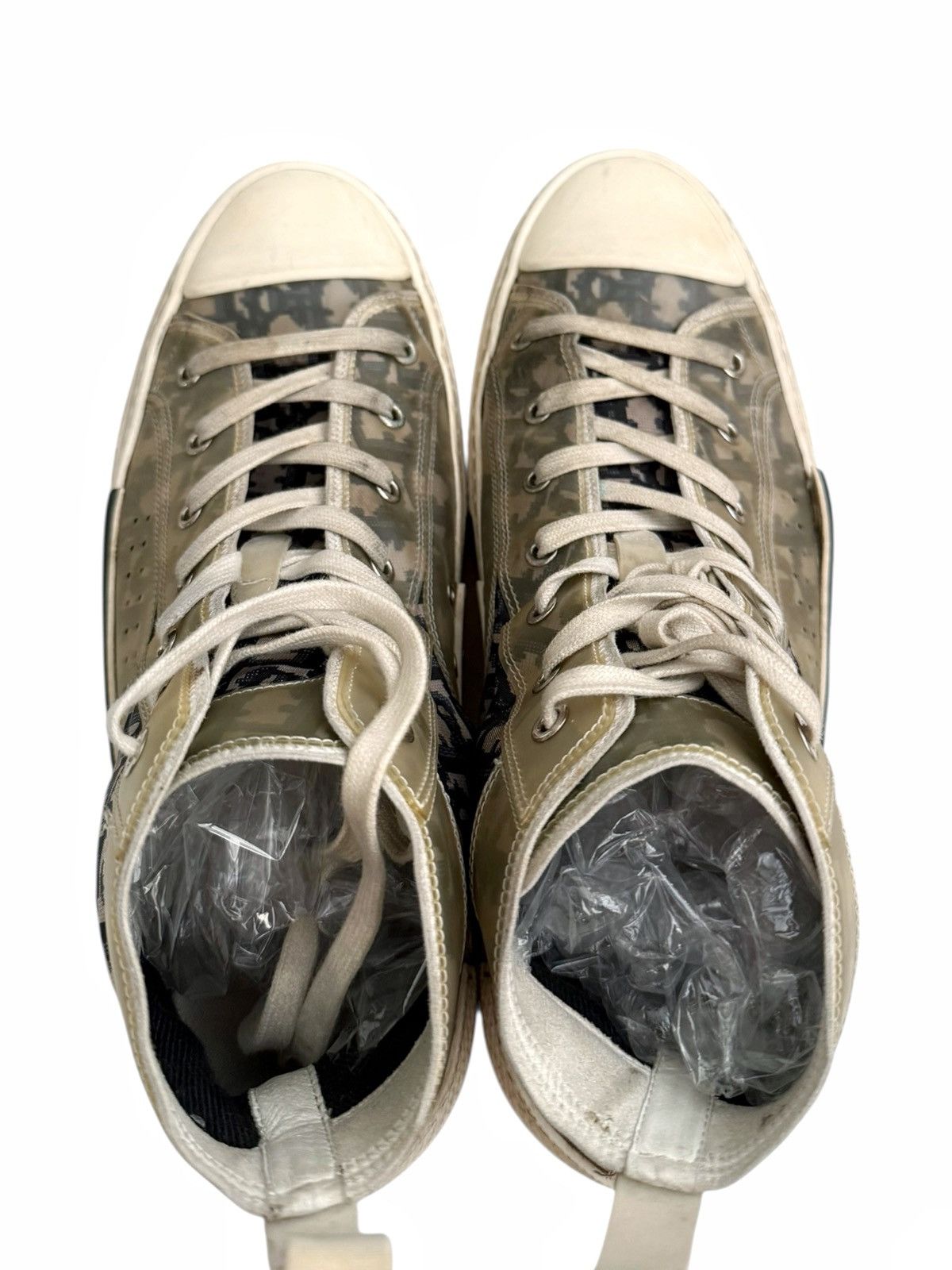 Dior B23 Hightop Navy Monogram Sneaker Size US 11 / EU 44 - 7 Thumbnail