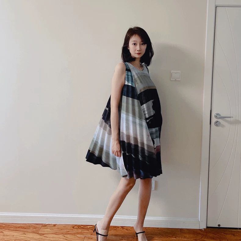 Issey Miyake Issey Miyake Ink-wash dress Size M / US 6-8 / IT 42-44 - 3 Thumbnail