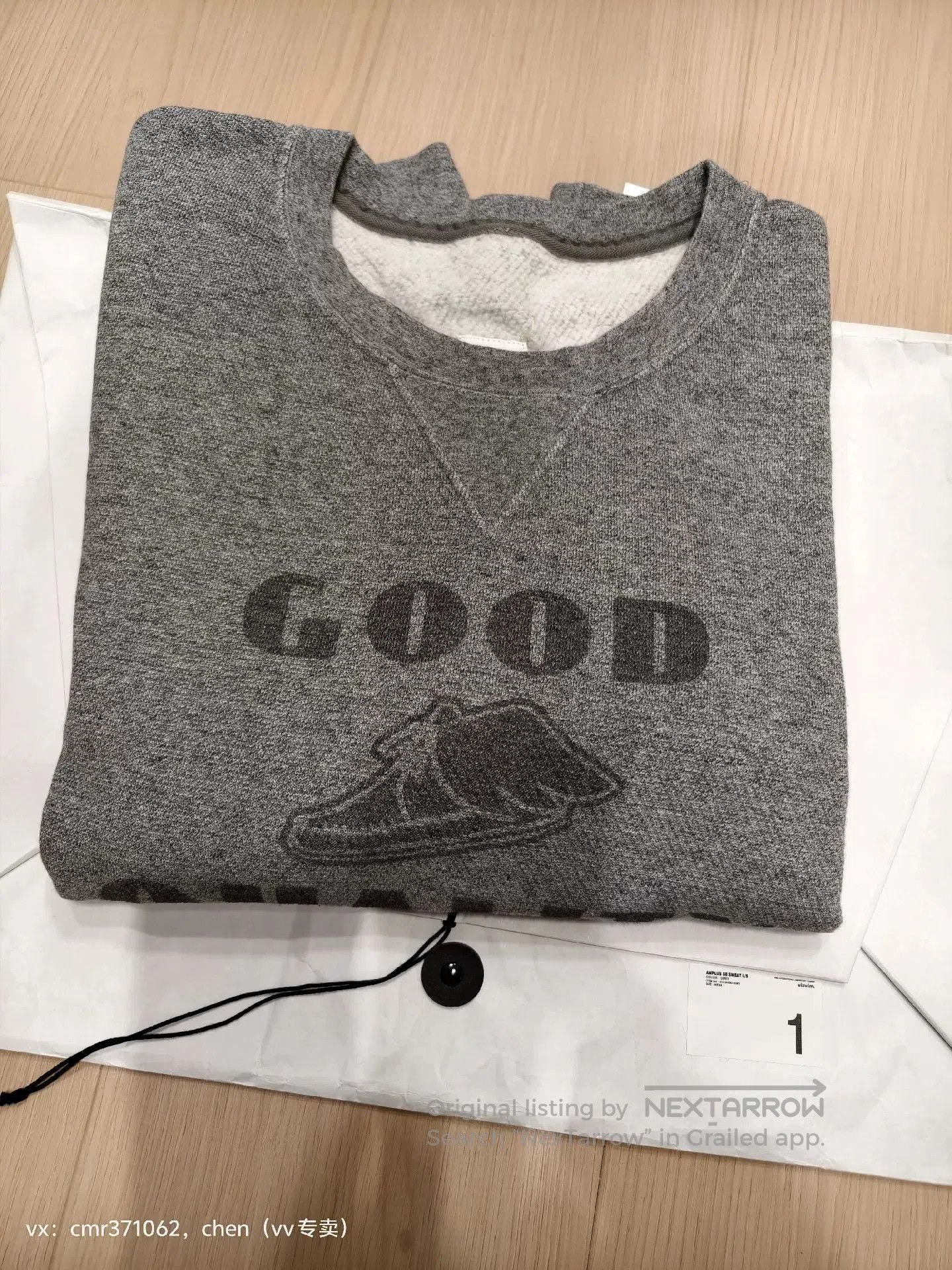 Visvim VISVIM 22SS AMPLUS SB SWEAT L/S. Size US S / EU 44-46 / 1 - 6 Thumbnail