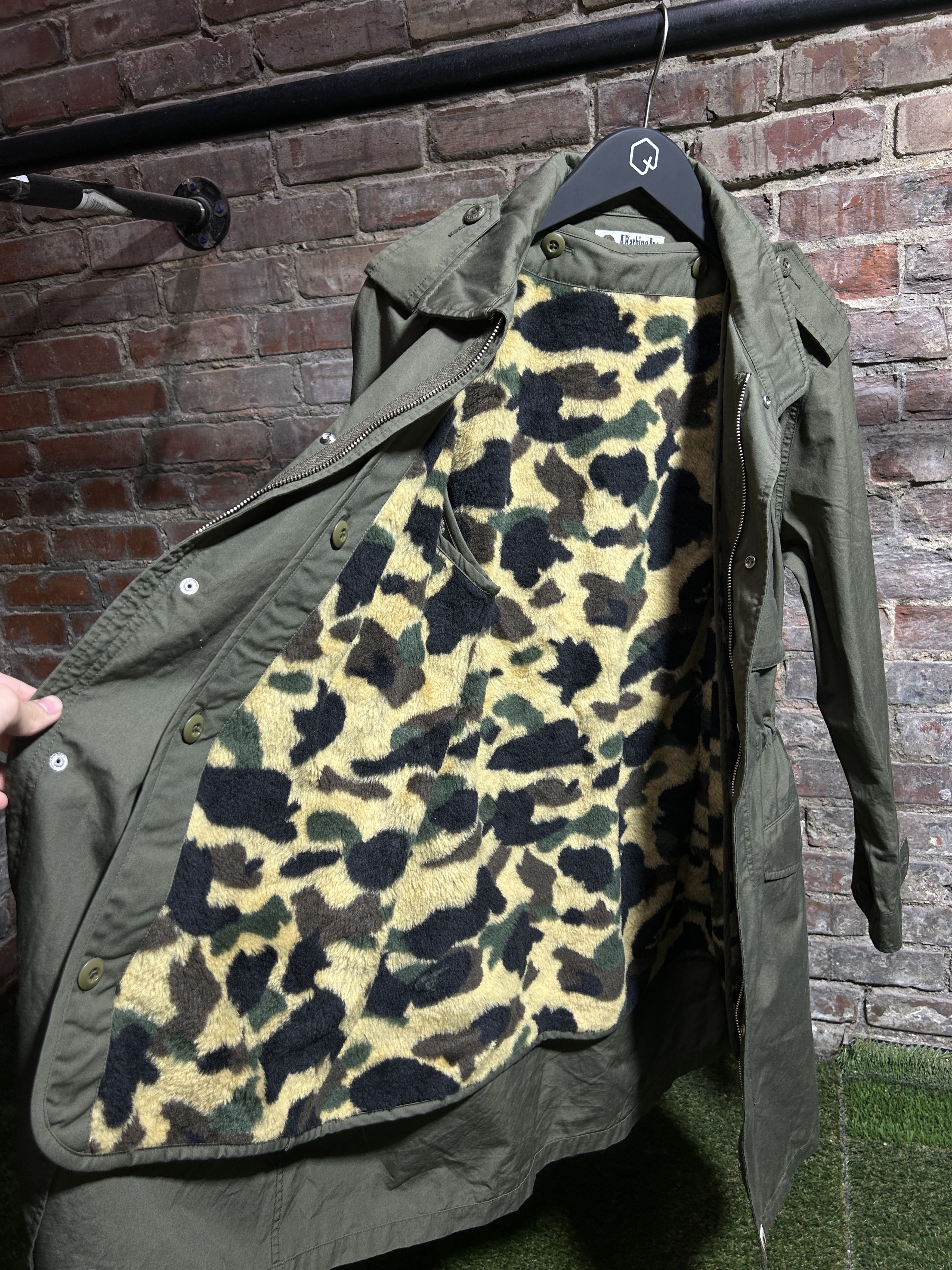 Bape Bape Army Parka Jacket Size S / US 4 / IT 40 - 6 Thumbnail