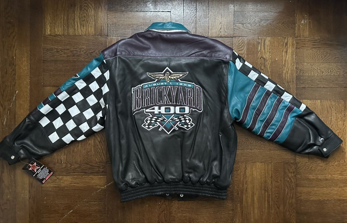 Jeff Hamilton Vintage Jeff Hamilton Leather Jacket - 1999 Deadstock NOS Size US XL / EU 56 / 4 - 9 Thumbnail