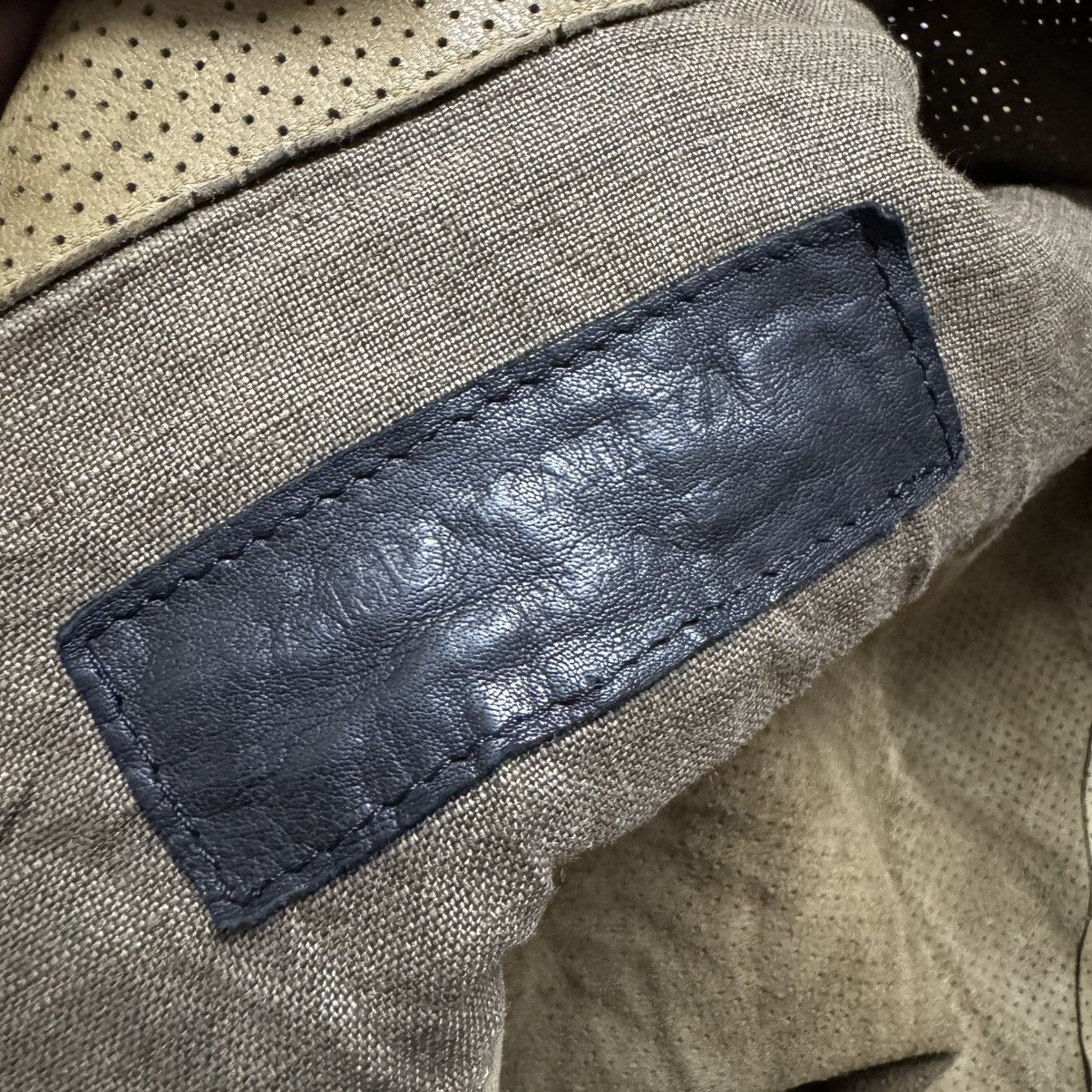 Isamu Katayama Backlash Isamu Katayama Backlash Perforated Leather Western Shirt Size US S / EU 44-46 / 1 - 19 Thumbnail