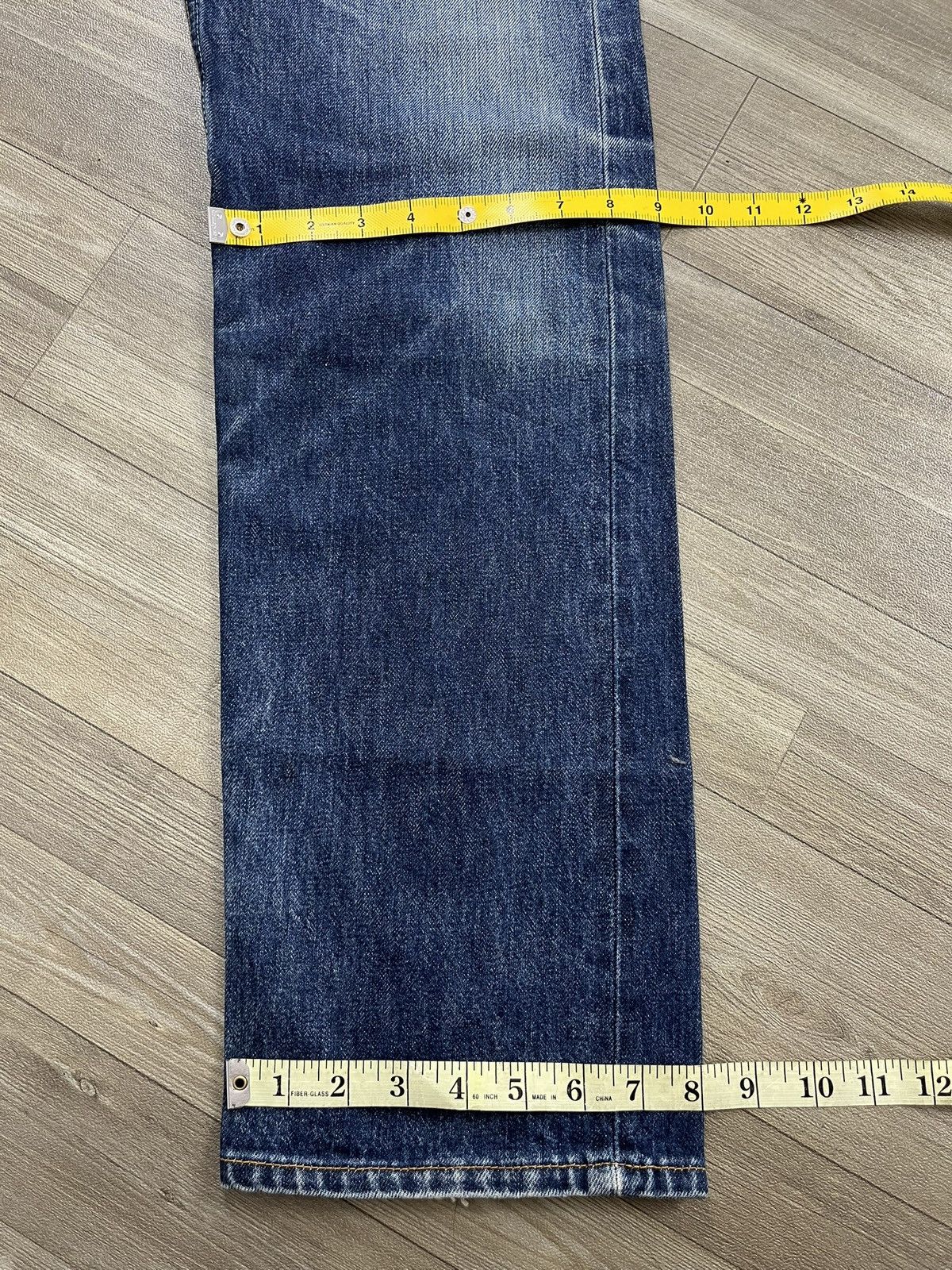 Levi's Vintage Clothing 🇺🇸1990s Vintage Levis 501XX 33x36 Straight Leg Faded Jeans Size US 33 - 19 Thumbnail