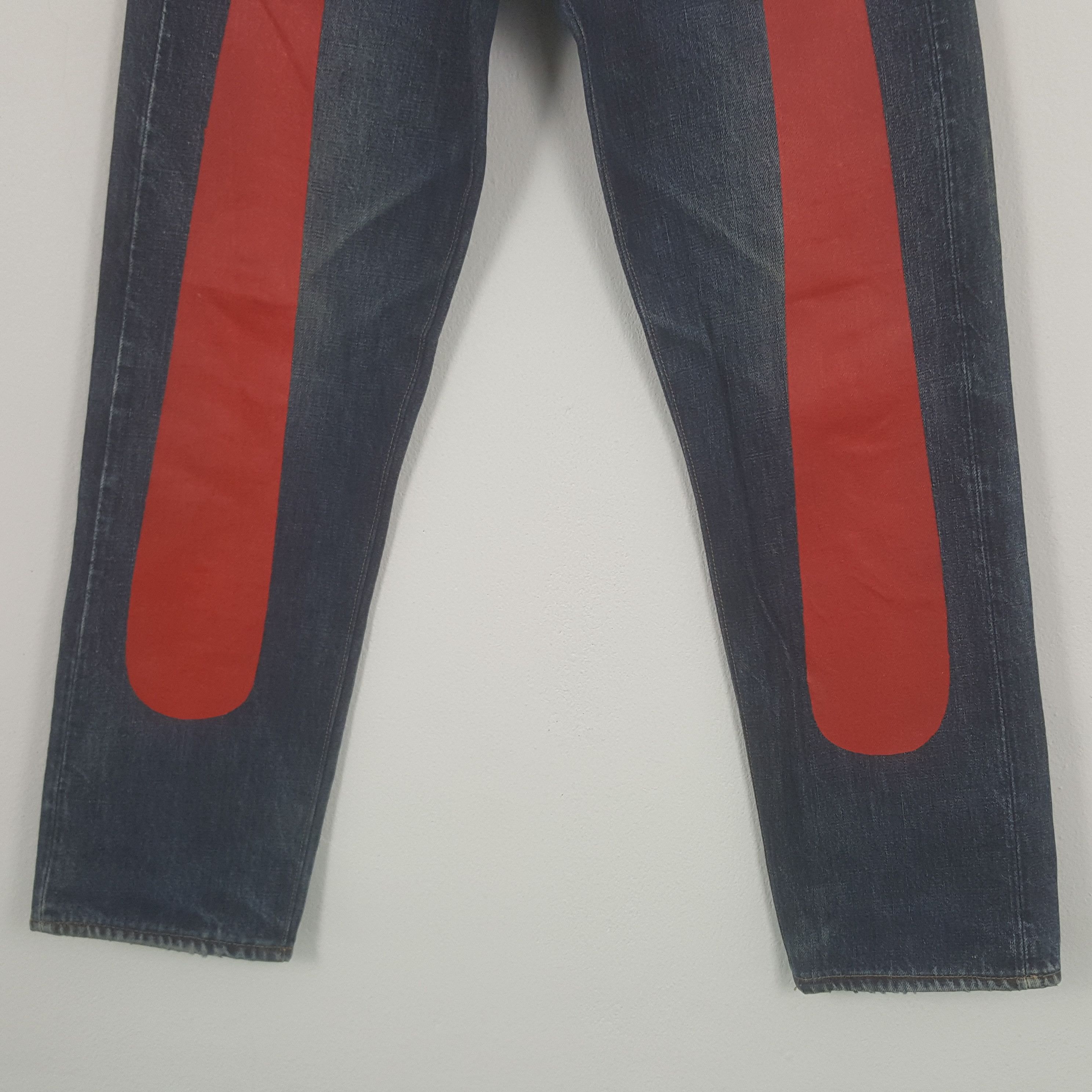 Evisu Vintage Evisu Yamane Selvedge Custom Art Rare Denim Jeans Size US 27 - 3 Thumbnail