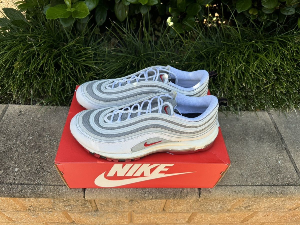 Nike Nike Air Max 97 ‘White Bullet’ Size US 14 / EU 47 - 6 Thumbnail