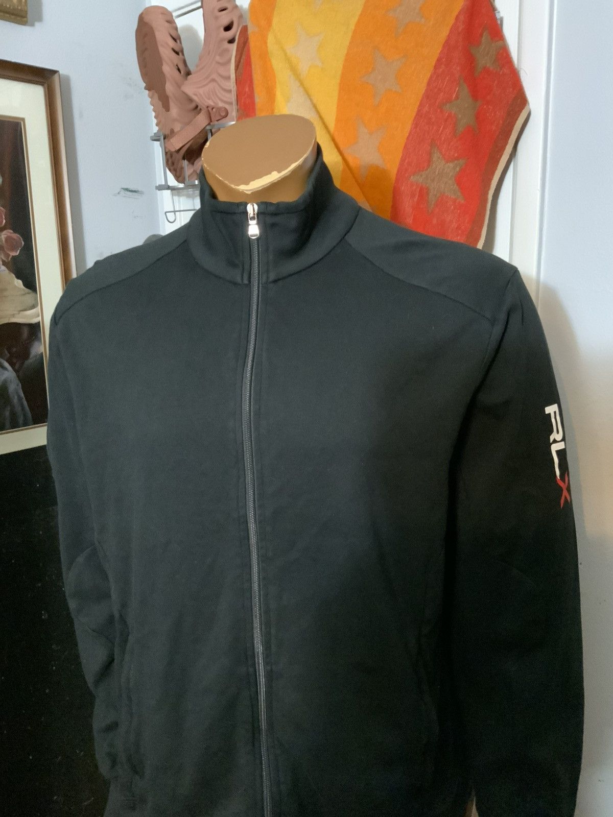 RLX Ralph Lauren Ralph Lauren RLX Sport Performance Black Zip Track Jacket Size US XL / EU 56 / 4 - 8 Thumbnail