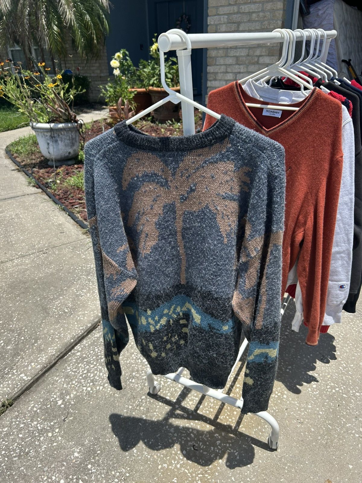 Other Vintage Pagliano Golf Sweater Size US L / EU 52-54 / 3 - 3 Thumbnail