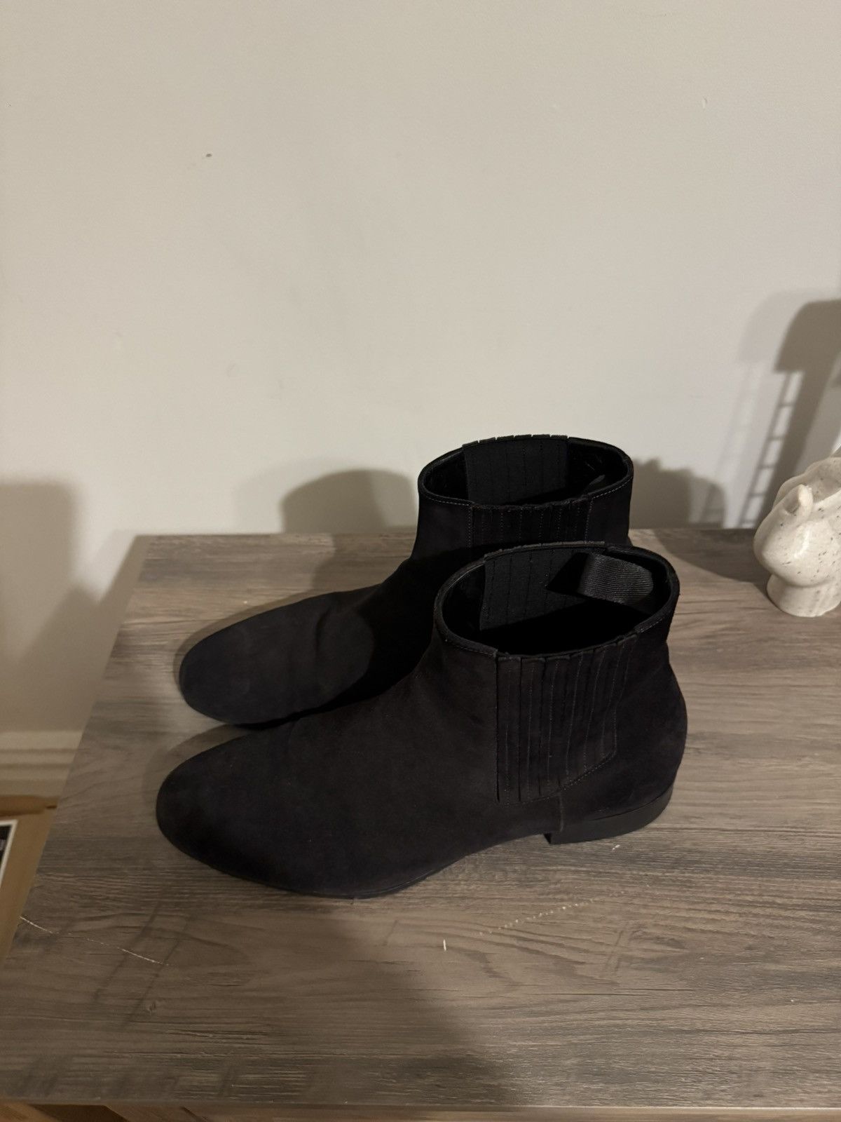 Balenciaga Balenciaga Man Black Suede Boots 44 Size US 11 / EU 44 - 3 Thumbnail