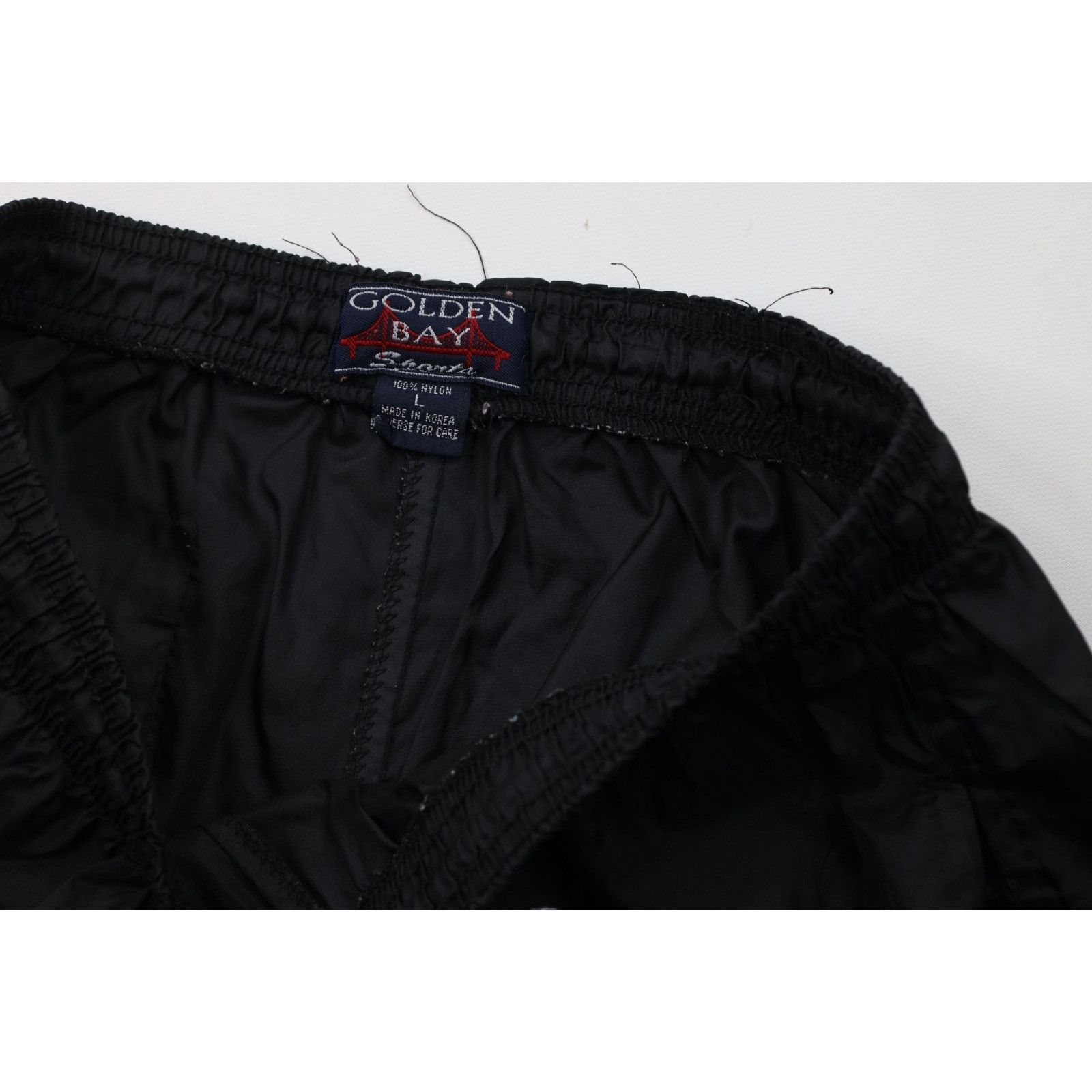 Vintage Vintage 90s Streetwear Distressed Blank Windbreaker Joggers Size US 34 / EU 50 - 10 Thumbnail