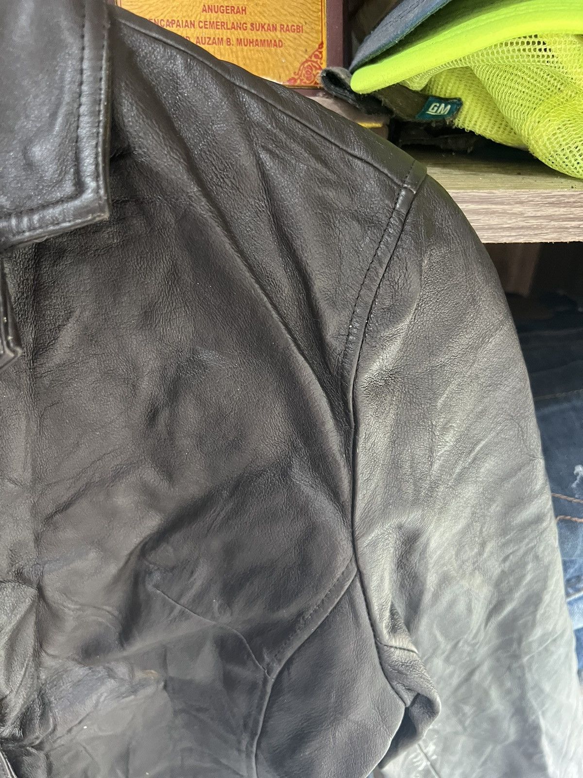 Comme Ca Ism 🔥Comme Ca Ism Button Leather Jacket Size S / US 4 / IT 40 - 6 Thumbnail