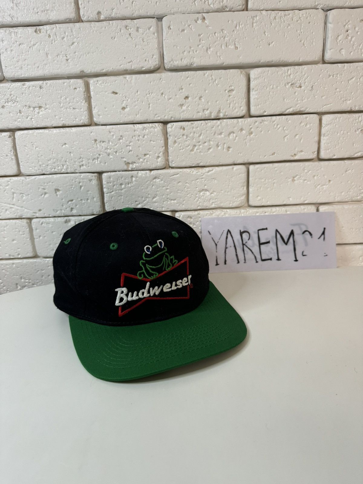 Vintage Budweiser 1996 Anheuser-Busch vintage cap hat Size ONE SIZE - 1 Thumbnail