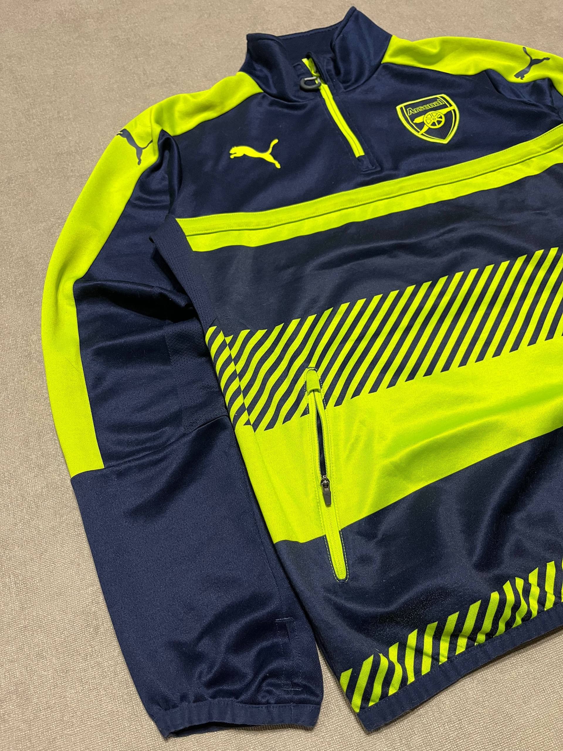 Puma Puma Arsenal 16/17 Training Jacket 1/4 Track Top Jersey Sz S Size US S / EU 44-46 / 1 - 5 Thumbnail