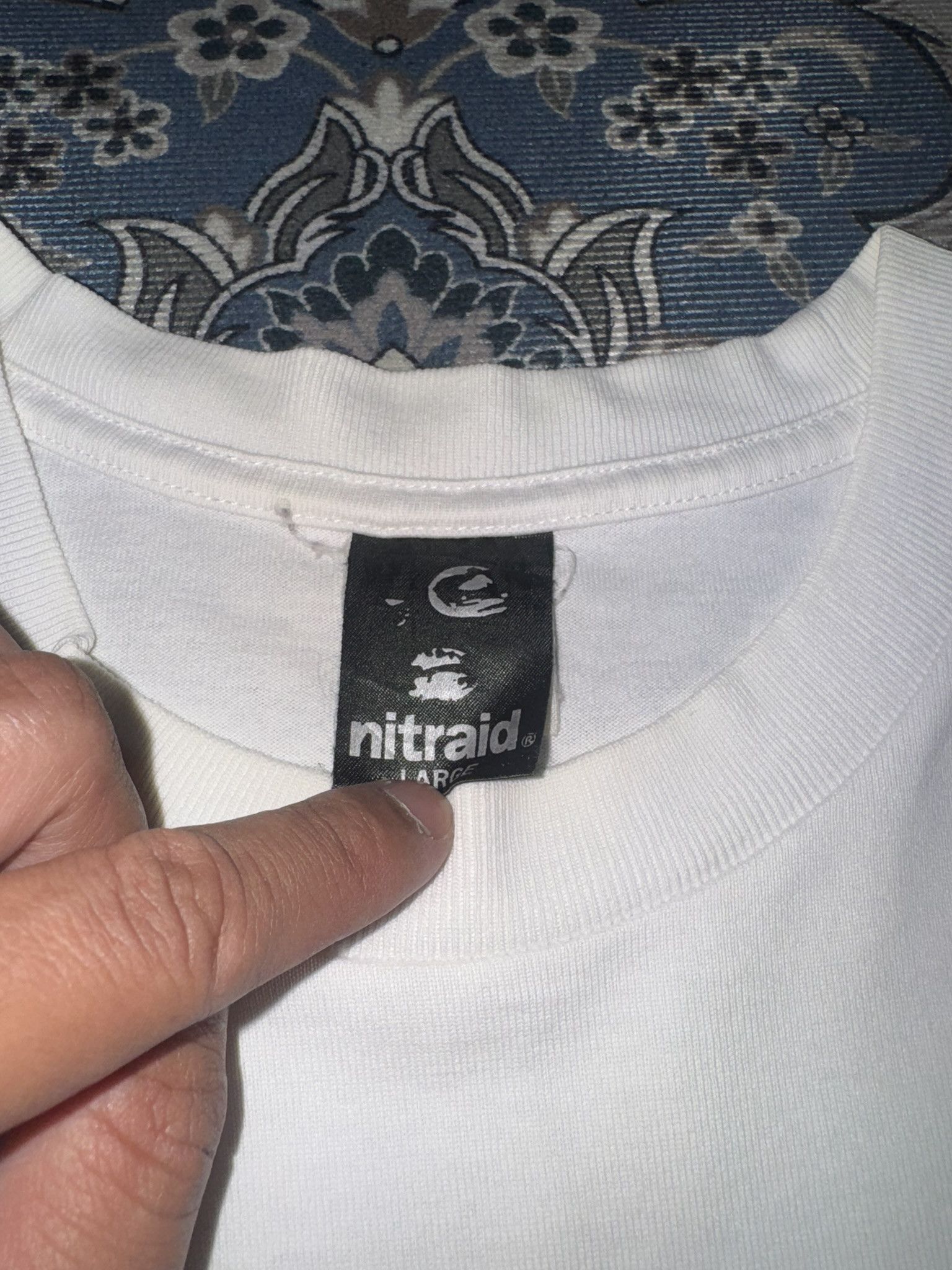 Japanese Brand × Nitraid Japanese Brand Nitraid Anti Babylon Equipment Bape T shirt Size US L / EU 52-54 / 3 - 3 Thumbnail