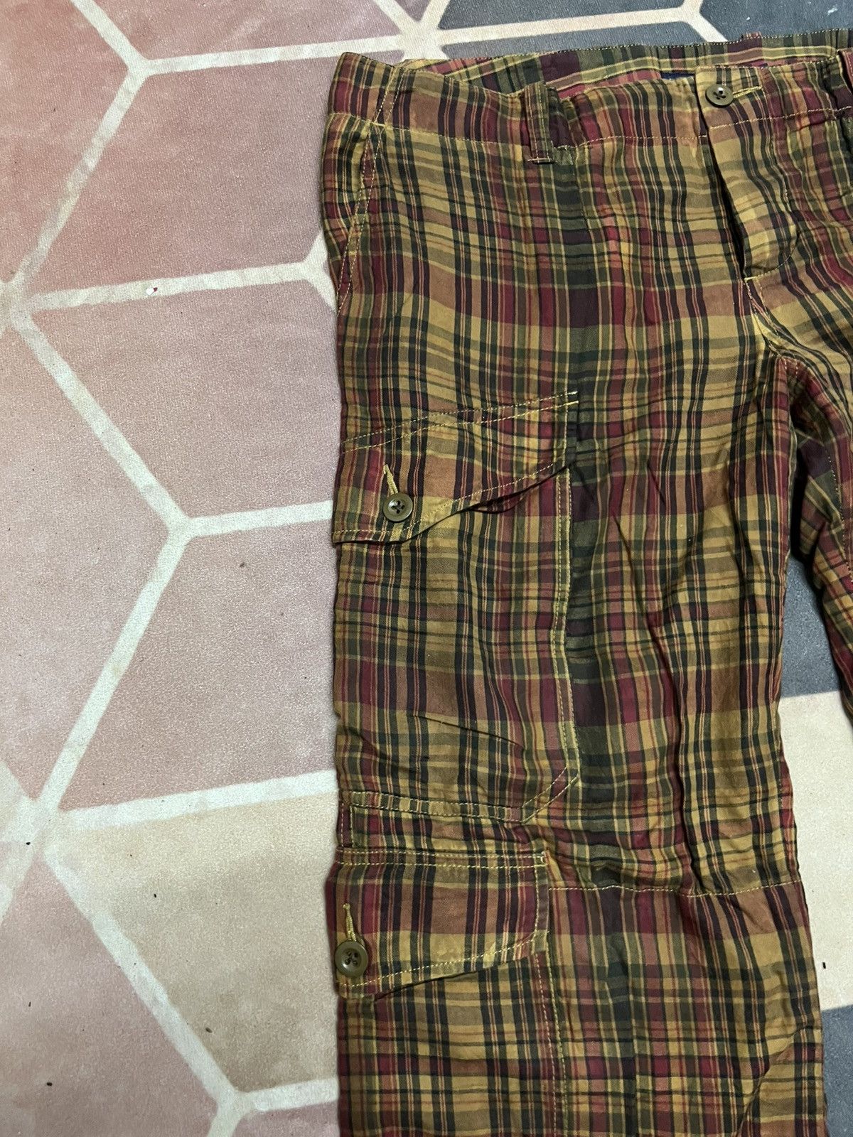Polo Ralph Lauren 💥Polo RL Tartan Soft Cotton Cargo Pants Size US 36 / EU 52 - 8 Thumbnail