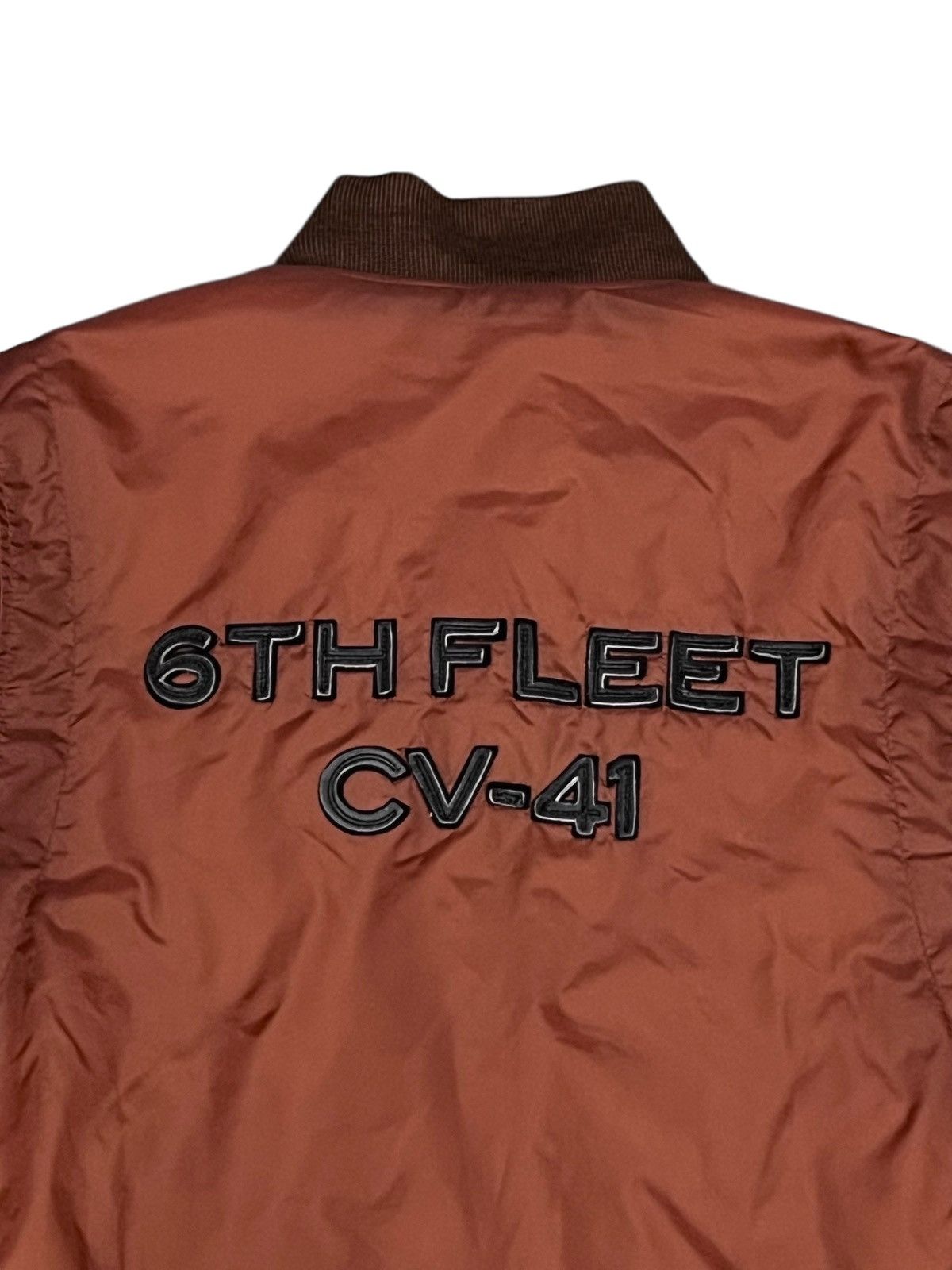 Avirex AVIREX 6th Fleet CV-41 Bomber Jacket Patches Nylon Military Size US M / EU 48-50 / 2 - 11 Thumbnail