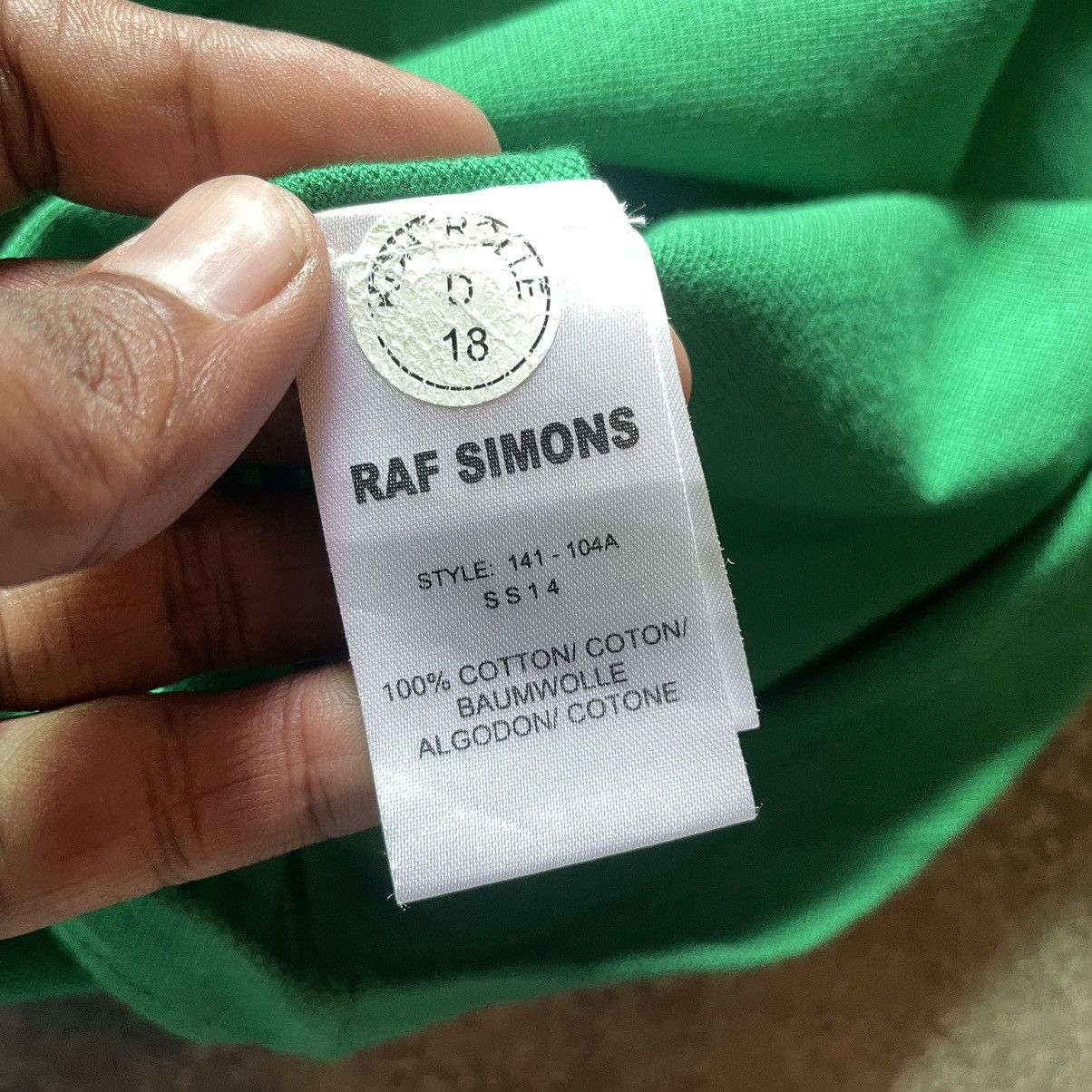 Raf Simons Raf Simons Polo Floral Button Size US S / EU 44-46 / 1 - 4 Thumbnail