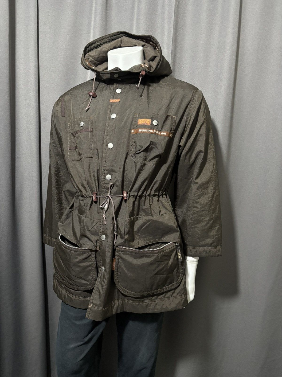 Hai Sporting Gear 80s Hai Sporting Gear by Issey Miyake Utility Field Parka Size US M / EU 48-50 / 2 - 1 Thumbnail