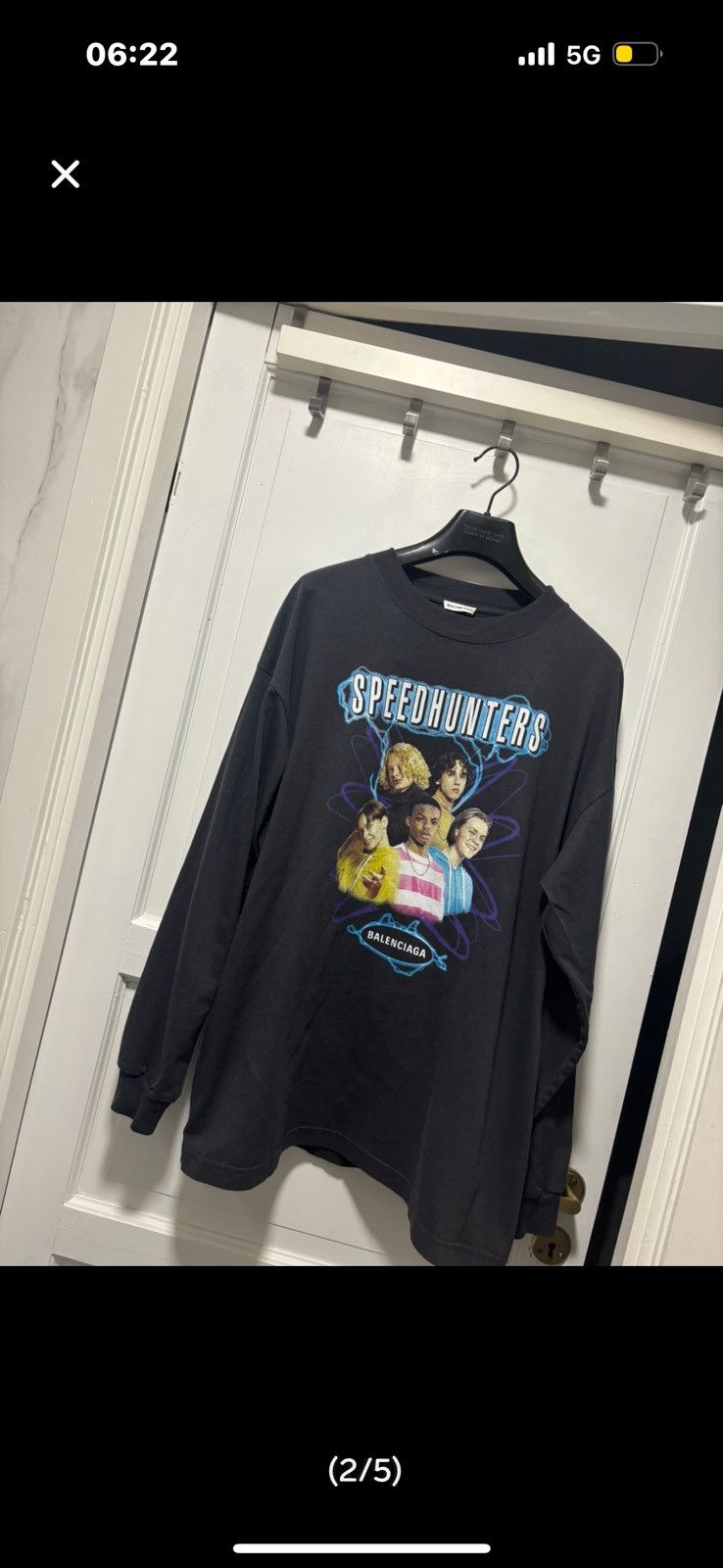 Balenciaga Speedhunter longsleve (new Size US S / EU 44-46 / 1 - 2 Thumbnail