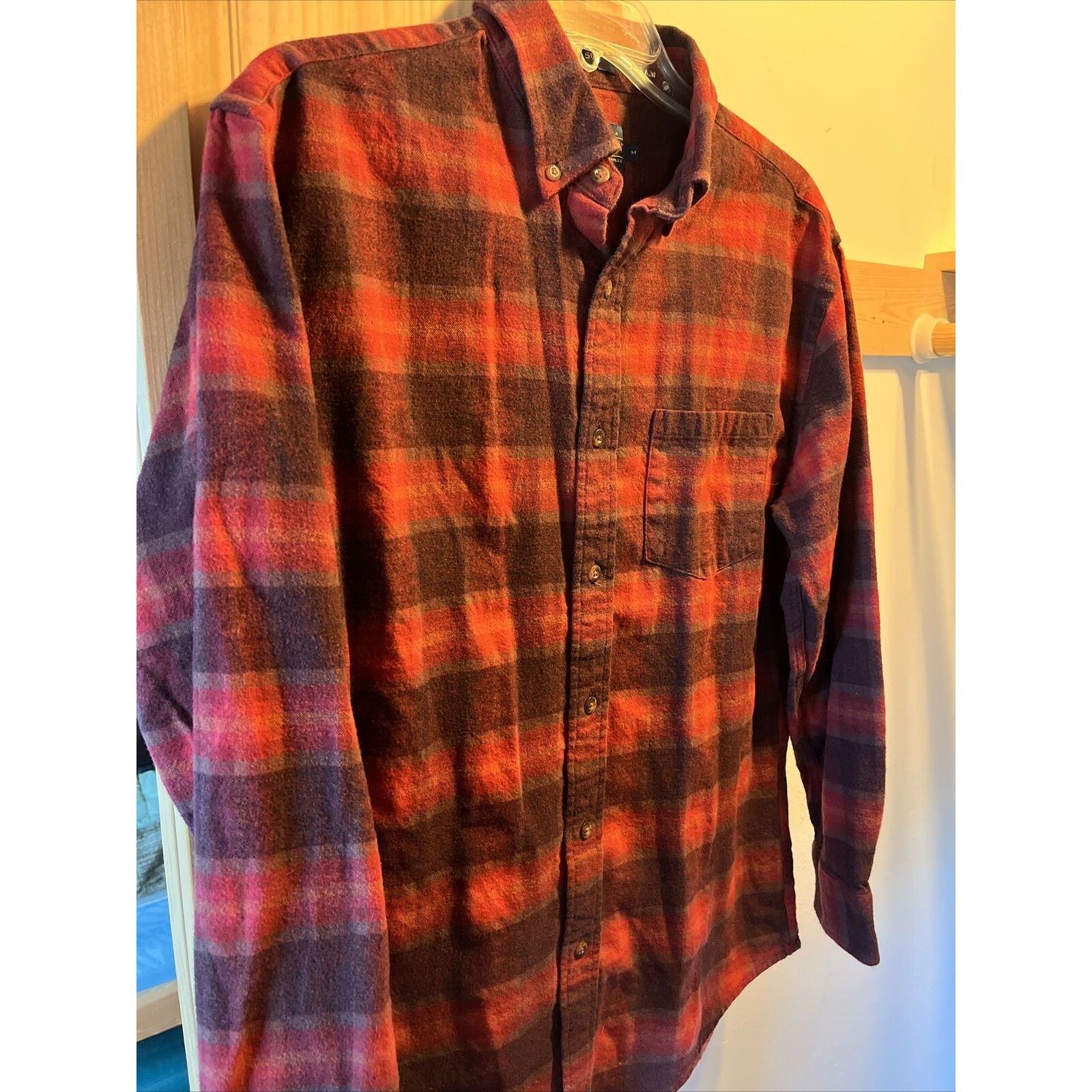 Pendleton Pendleton mason men’s M red plaid LS cotton flannel shirt Size US M / EU 48-50 / 2 - 6 Thumbnail