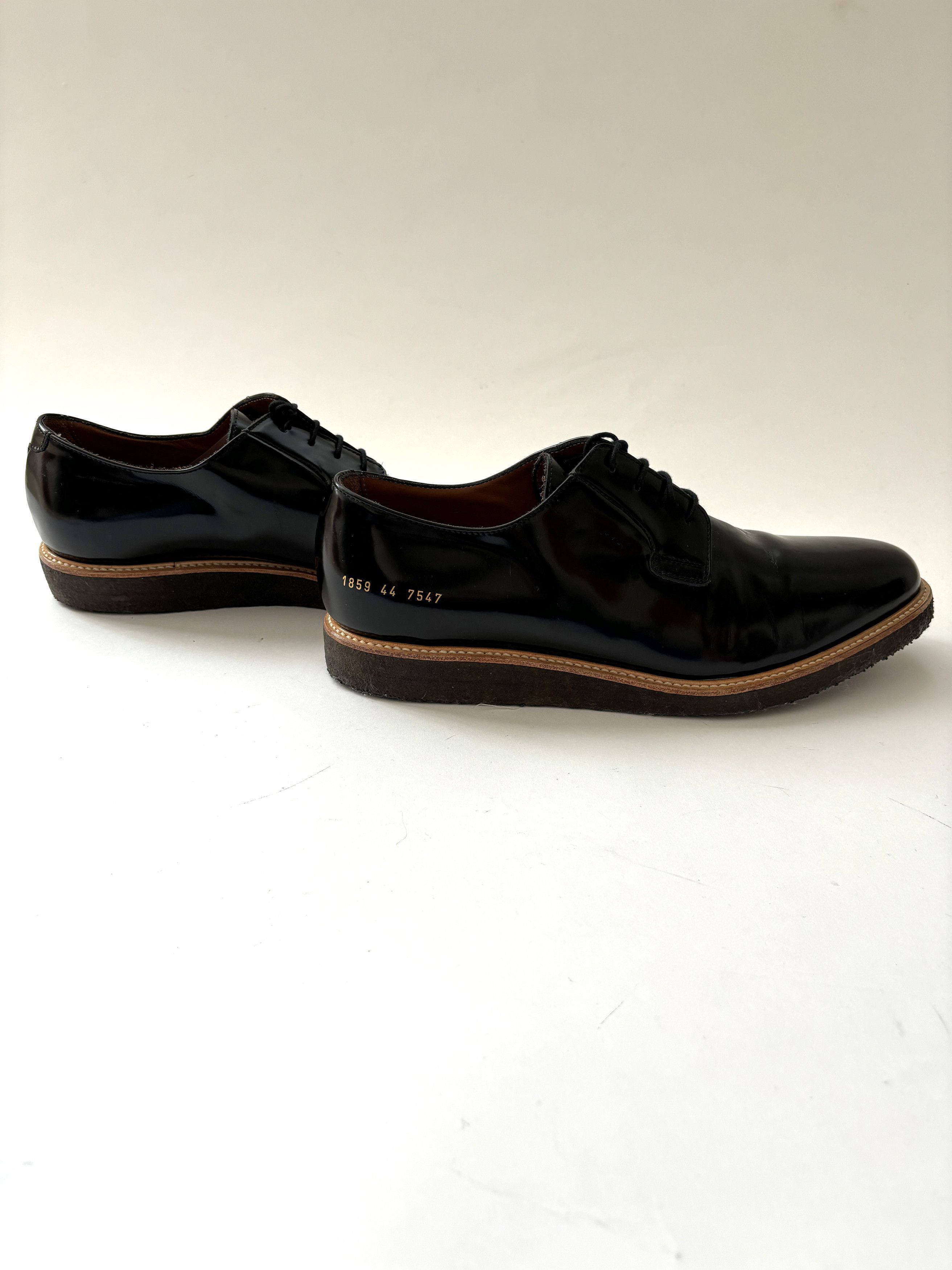 Common Projects ⚡️QUICK SALE⚡️Common Projects Black Derby Shine Size US 11 / EU 44 - 7 Thumbnail