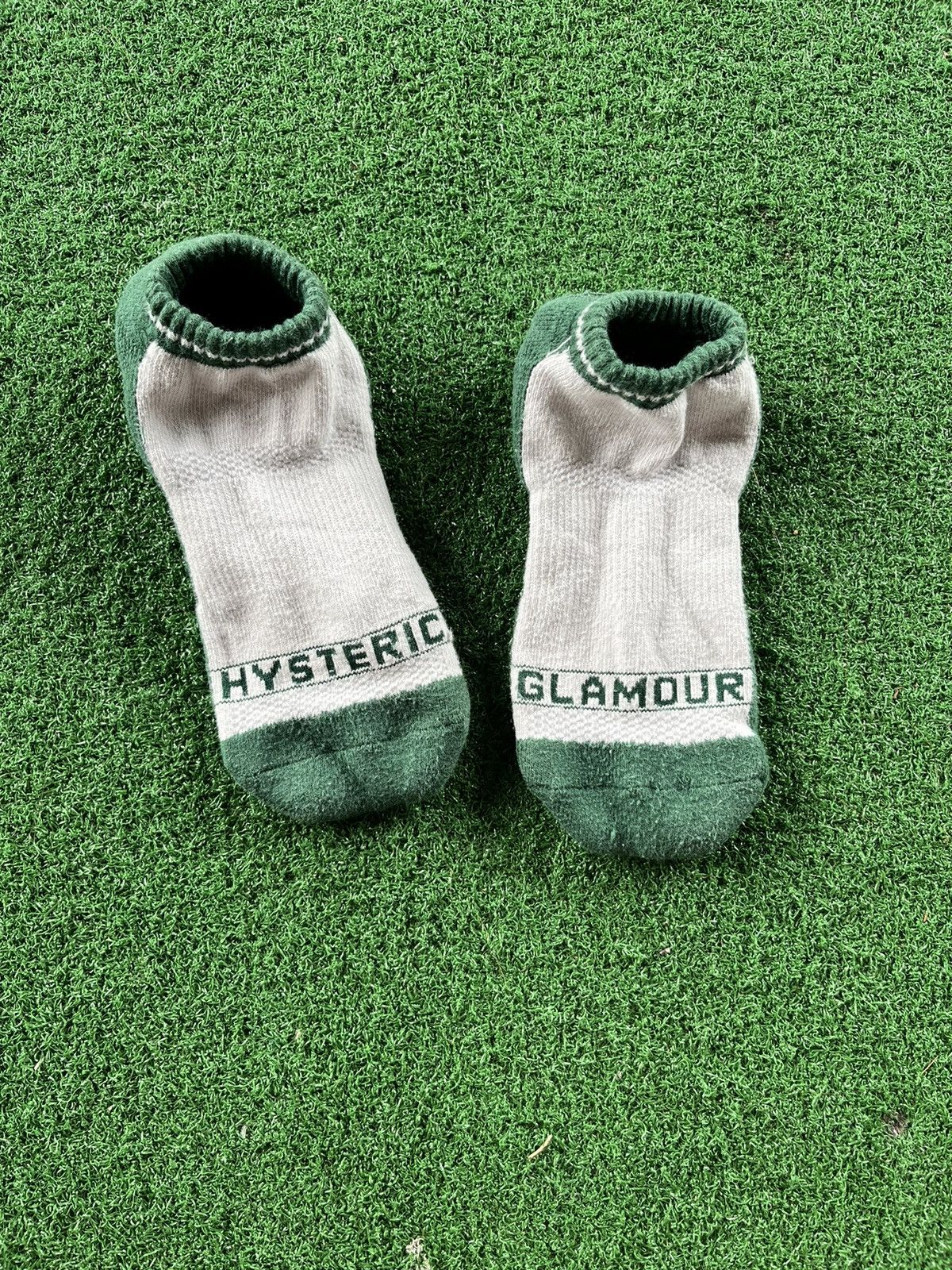 🔥Hysteric Glamour Spell Out Pair Socks Japan 🇯🇵