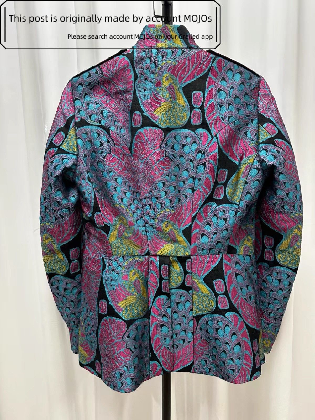 Dries Van Noten Sz 44 Dries Van Noten 16AW Fantasy Color Pattern Jacket Size US S / EU 44-46 / 1 - 4 Thumbnail