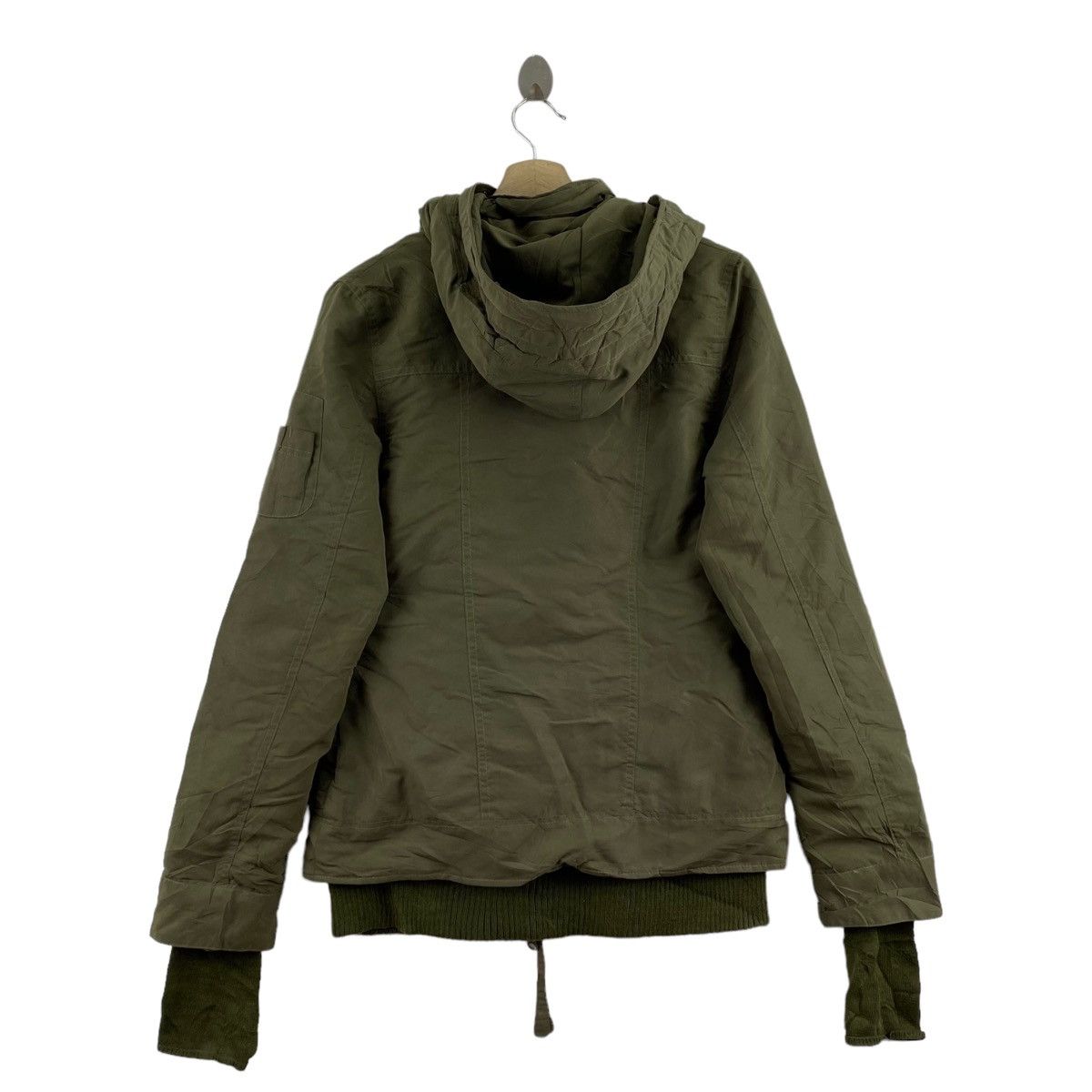 Japanese Brand SLY PRODUCT Punk Japanese Brand Sherpa Inside Khaki Hooded Size US S / EU 44-46 / 1 - 4 Thumbnail