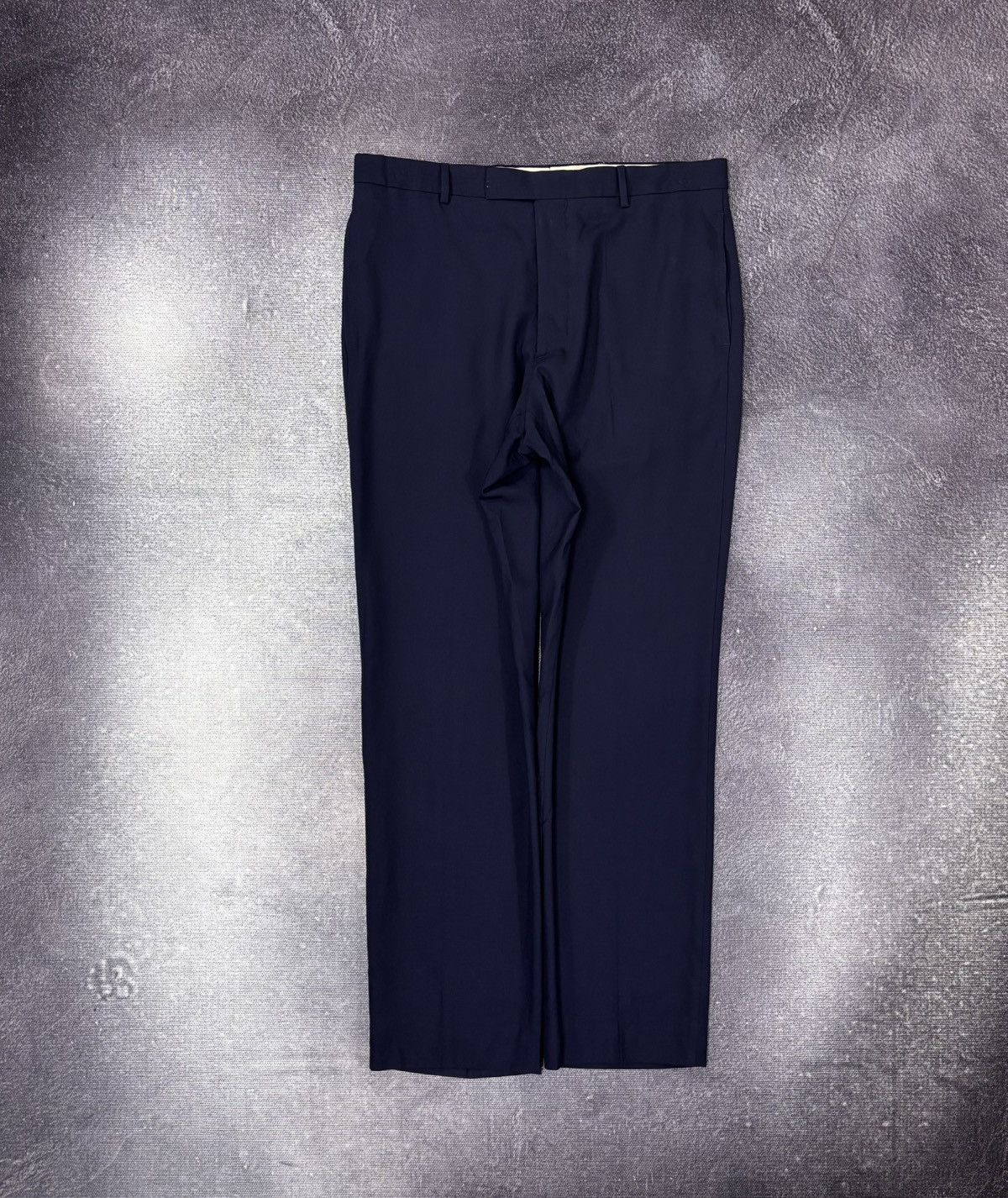 Hackett Hackett Men’s Navy Blue Wool Dress Pants Trousers Size US 34 / EU 50 - 1 Thumbnail