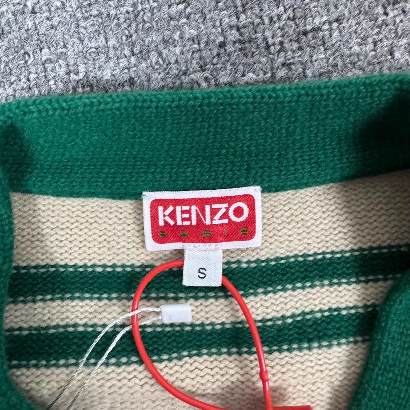 Kenzo Kenzo Baseball Style Merino Wool Knit Sweater S 99 New Size US S / EU 44-46 / 1 - 6 Thumbnail