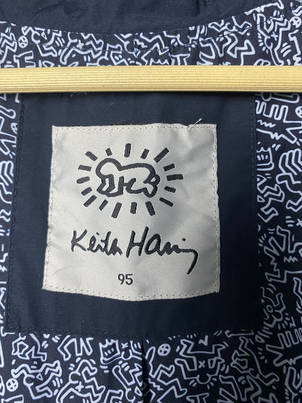 Japanese Brand × Keith Haring × Vintage Keith Haring women jacket Size L / US 10 / IT 46 - 9 Thumbnail