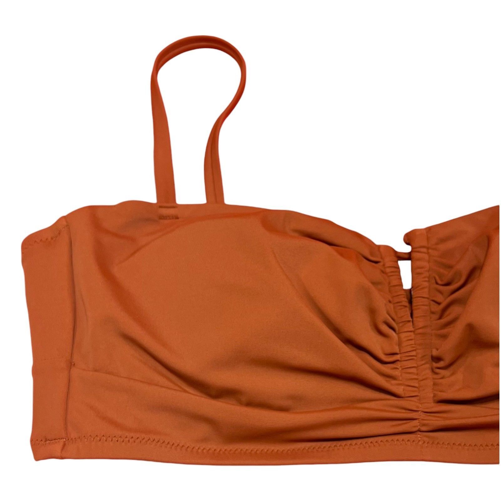 Other Shade & Shore - Women's Longline Cinch Front Keyhole Bikini Size ONE SIZE - 11 Thumbnail