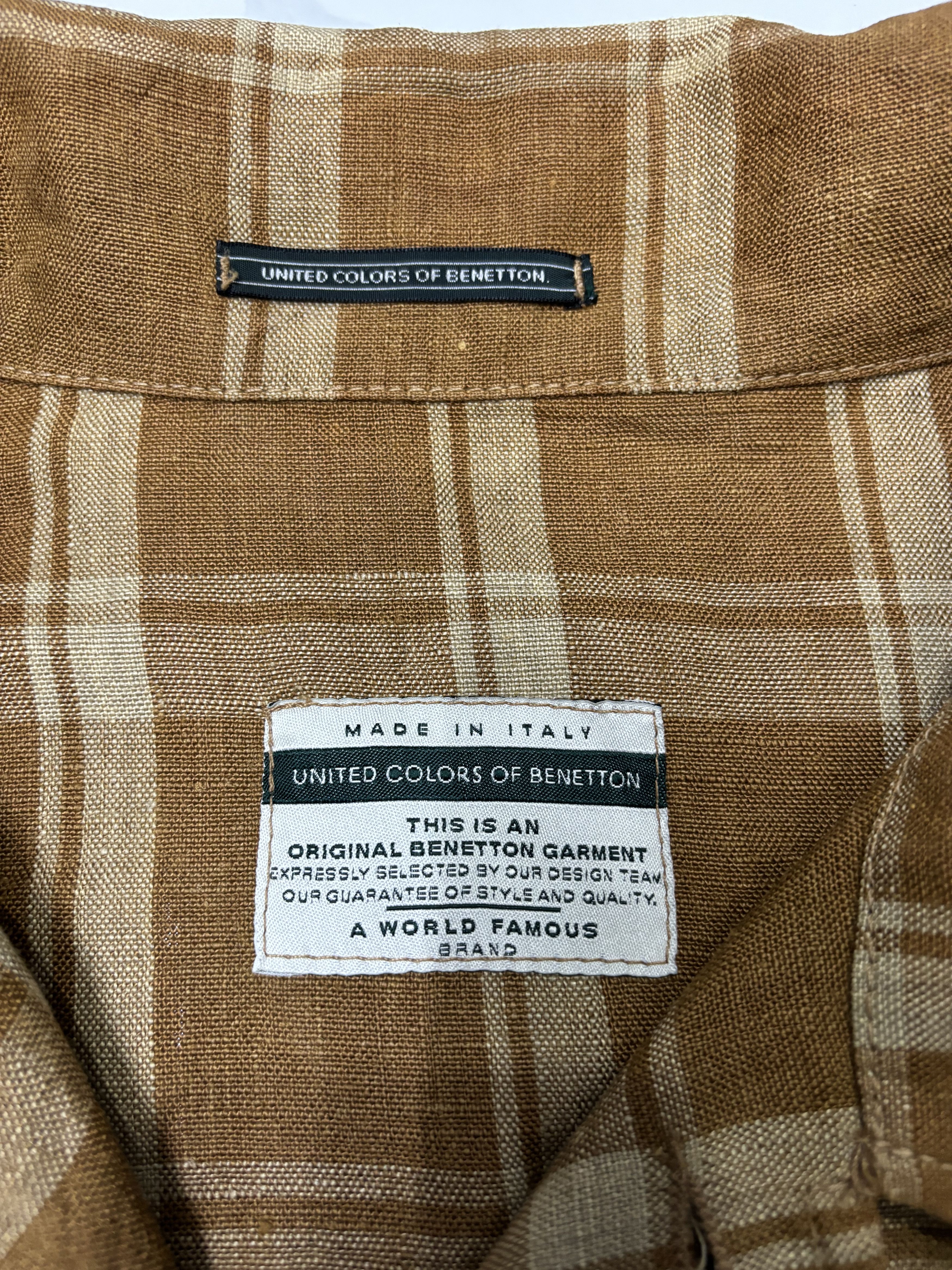 Benetton UNITED COLORS OF BENETTON TARTAN CHECKERED CHORE JACKET Size US XL / EU 56 / 4 - 8 Thumbnail