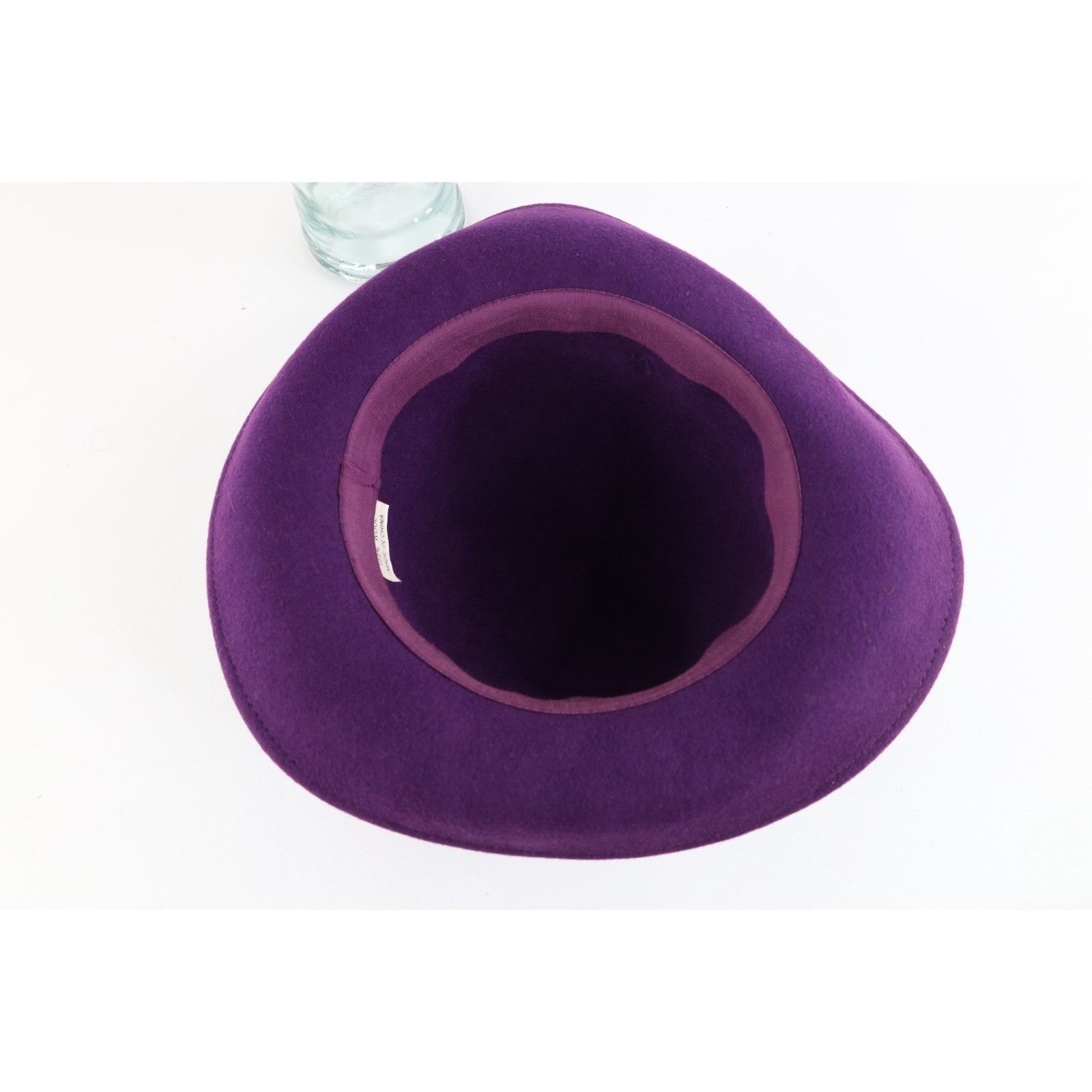 Vintage Vintage 90s Boho Chic Felt Wool Button Cloche Bowler Hat Size ONE SIZE - 7 Thumbnail