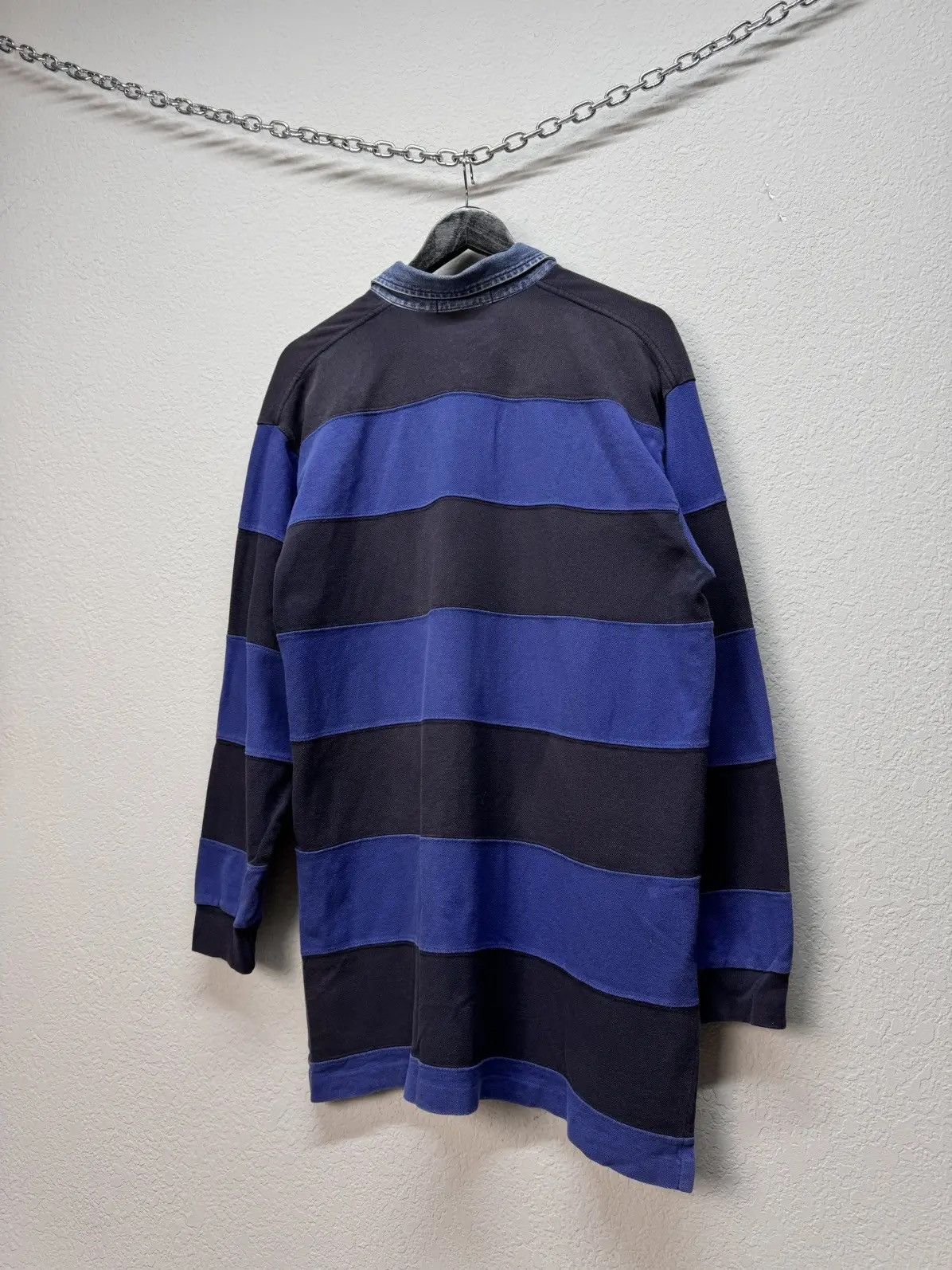 Polo Ralph Lauren × Ralph Lauren × Vintage Vintage Y2K Polo Ralph Lauren Rugby Size US XL / EU 56 / 4 - 9 Thumbnail