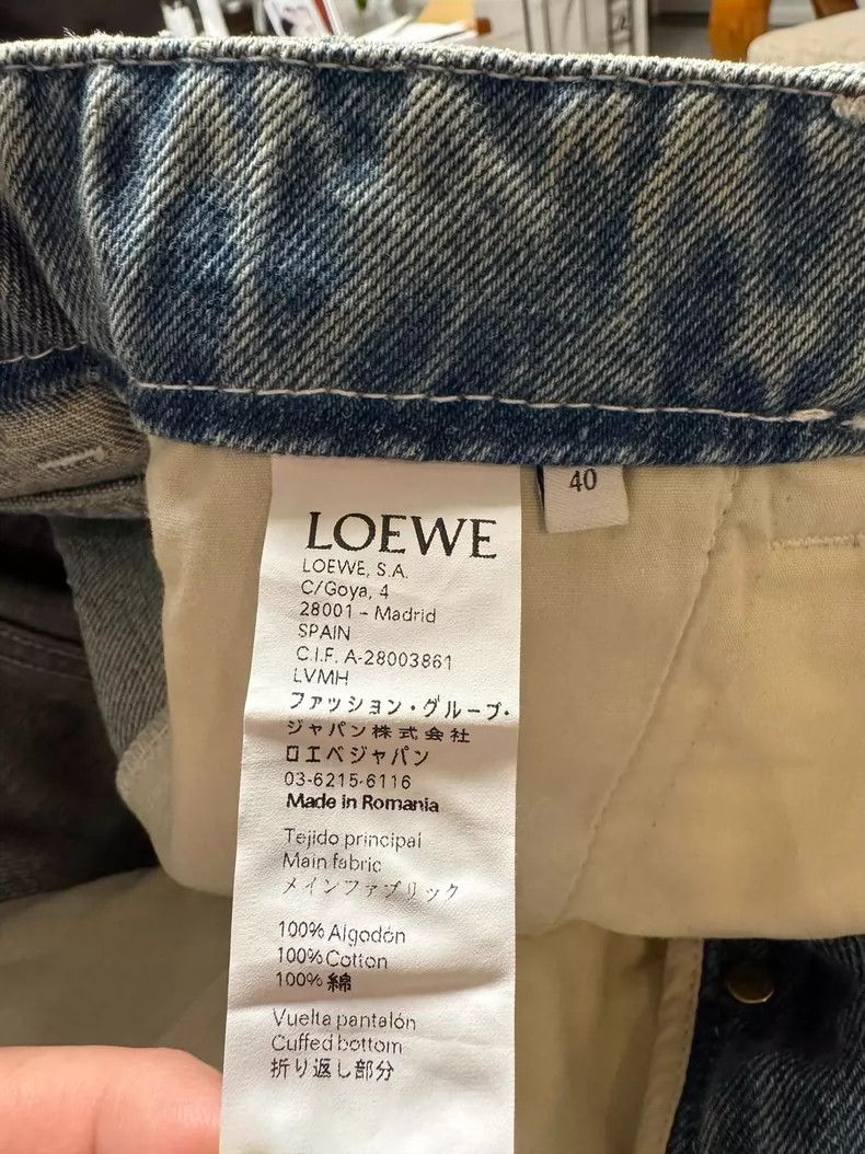 Loewe loewe 40Fisherman's pants jeans 2504-Nextarrow Size 39" - 4 Thumbnail