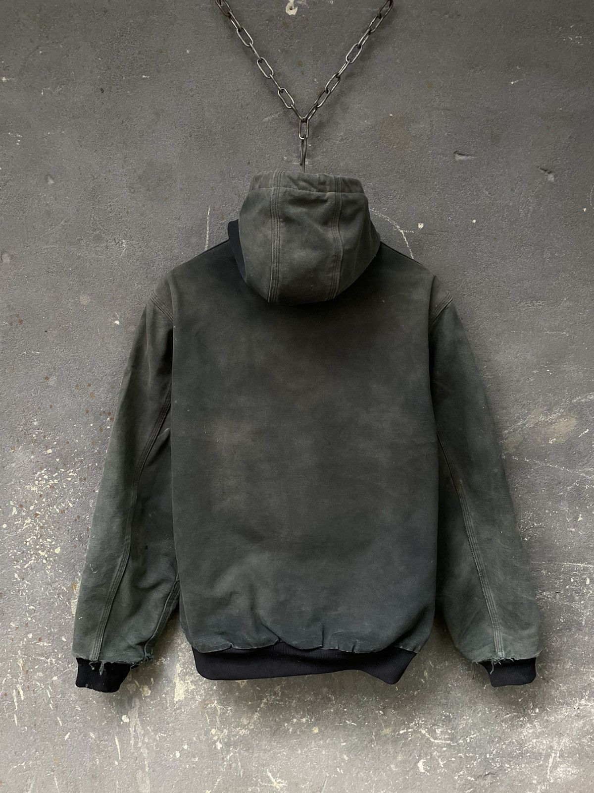 Carhartt Carhartt Active Jacket 90’s Distressed Faded Boxy Fit RARE Size US M / EU 48-50 / 2 - 13 Thumbnail