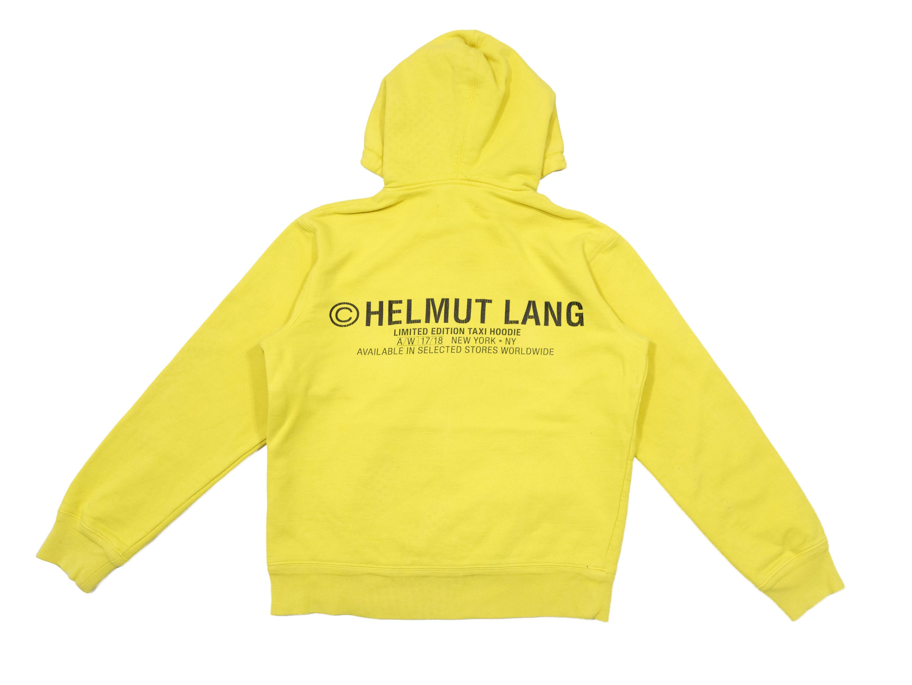 Helmut Lang Logo Taxi Hoodie Limited Edition AW 17/18 Size US XS / EU 42 / 0 - 1 Thumbnail