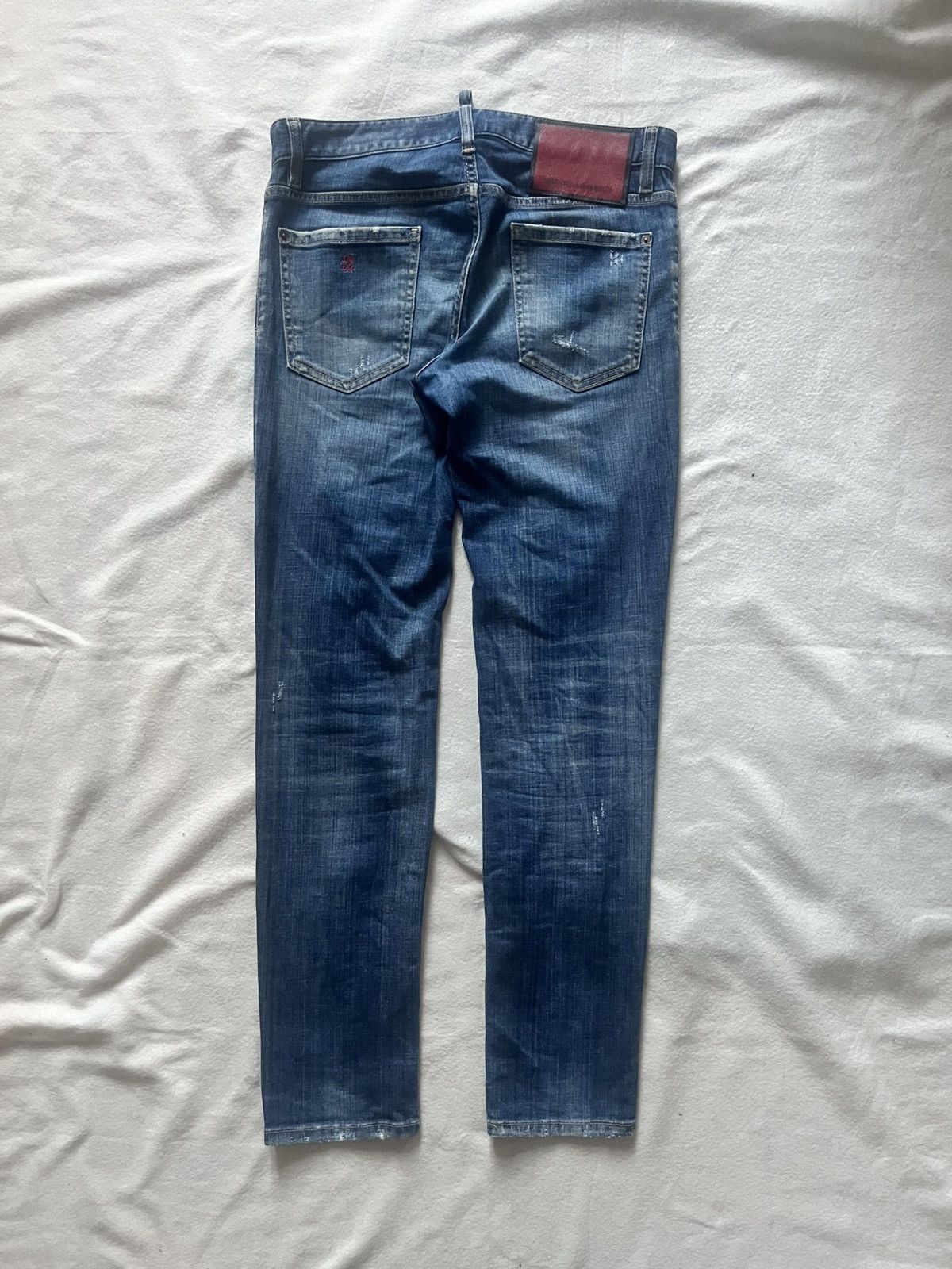 Dsquared2 Dsquared2 Denim Slim Fit Jeans Drill Skinny Distressed Size US 30 / EU 46 - 5 Thumbnail