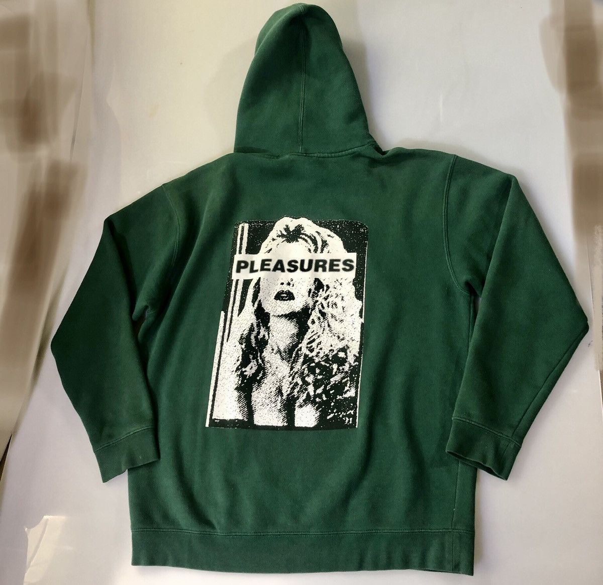 Pleasures Pleasures forest green Hate free hoodie L unisex oversized Size US L / EU 52-54 / 3 - 11 Thumbnail