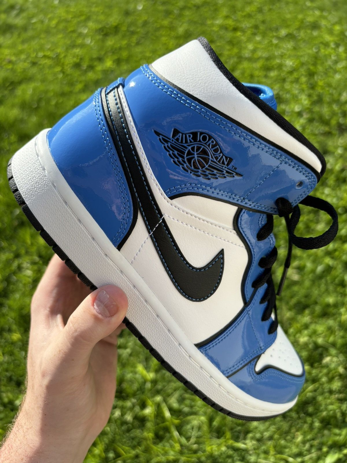 Air Jordan SE Mid Signal Blue 2021 Size