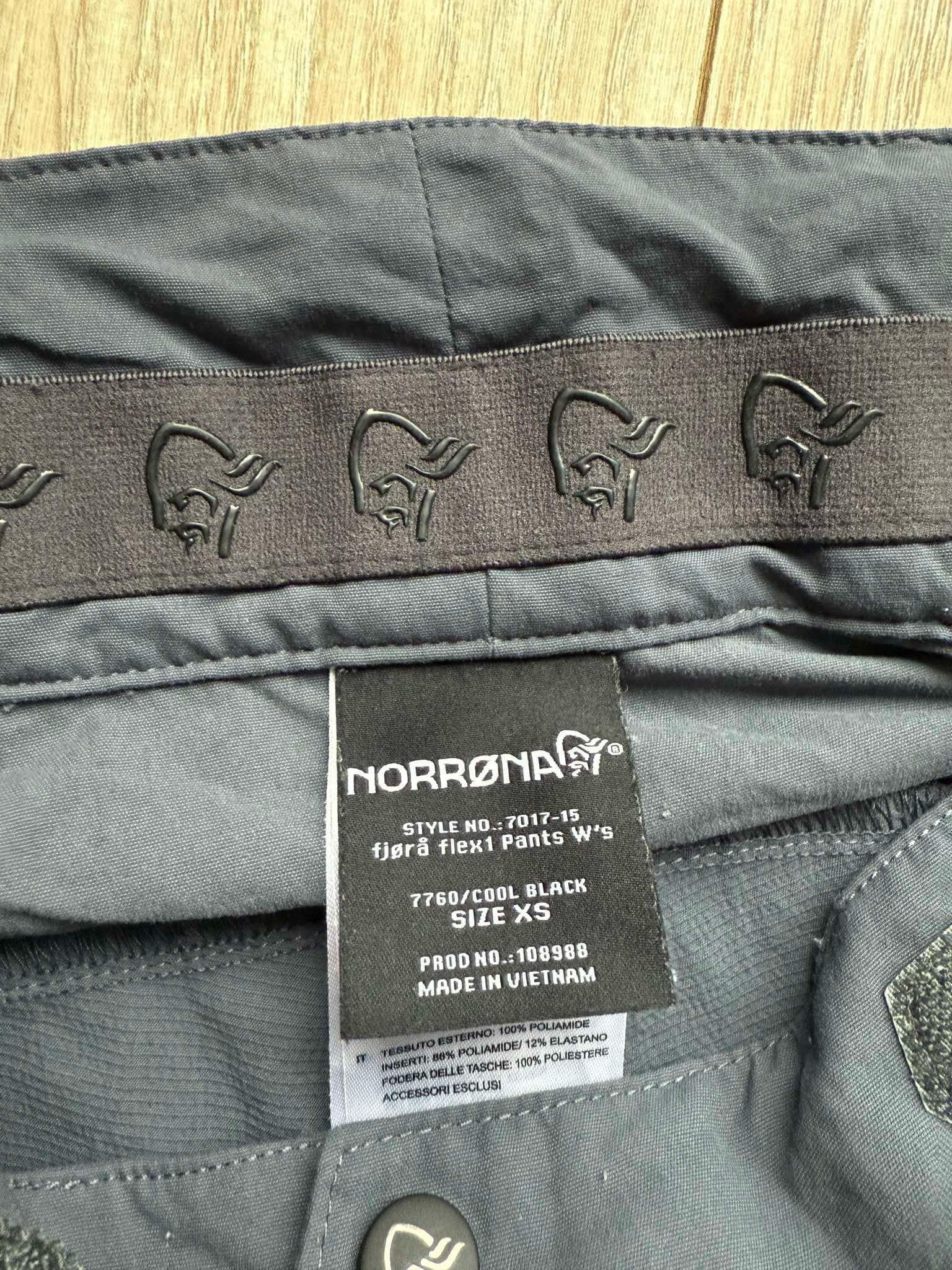 Norrona Women Norrona Fjora Flex1 Blue Hiking Pants Viking Head Size 28" / US 6 / IT 42 - 7 Thumbnail